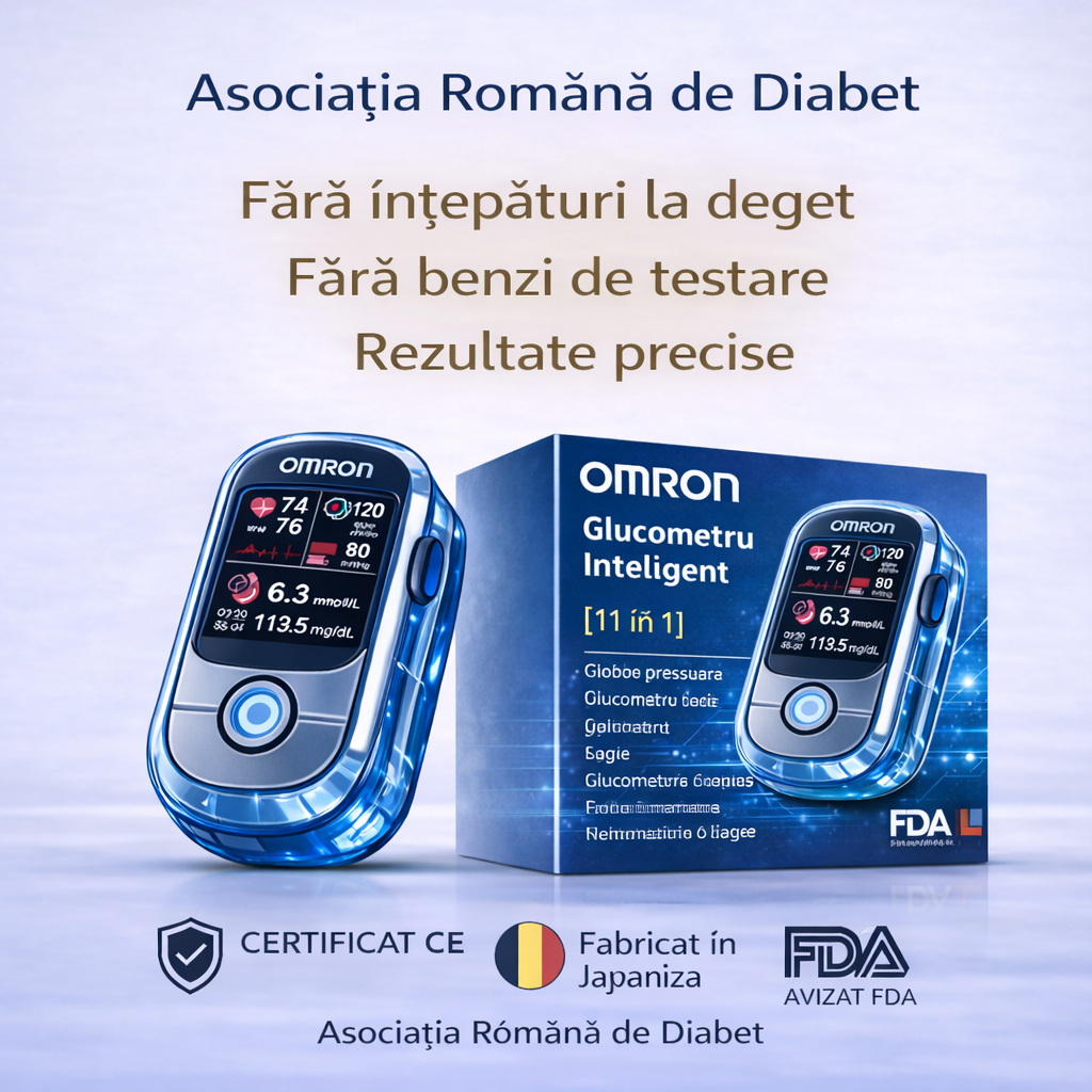 🔥 Az Omron™ 2026-ban piacra dobja új, nem invazív, intelligens vércukormérőjét 🔥