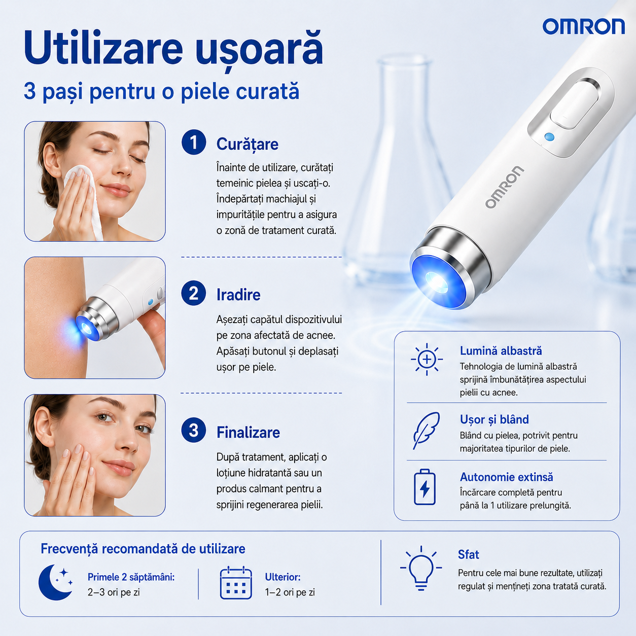 Omron® non-invazív anyajegy- és szemölcseltávolító lézertoll✨