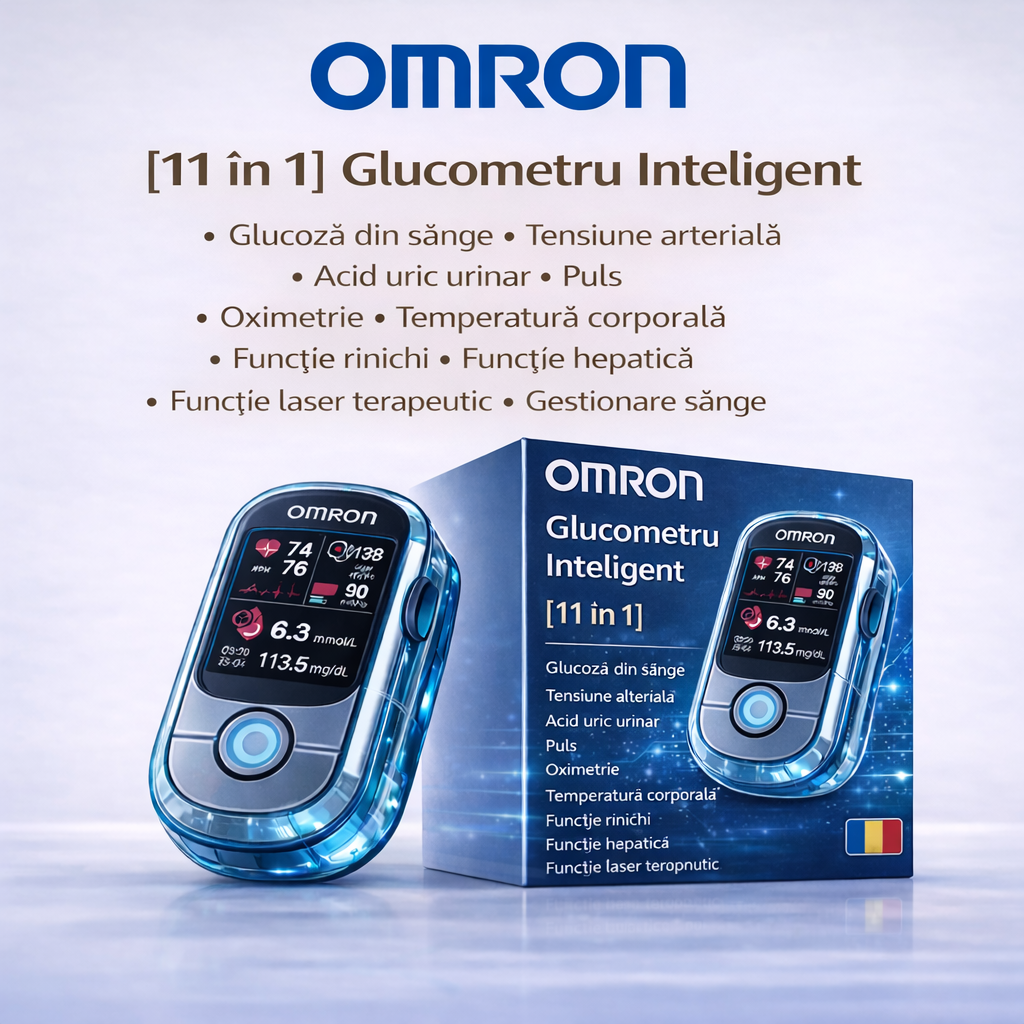 🔥 Az Omron™ 2026-ban piacra dobja új, nem invazív, intelligens vércukormérőjét 🔥