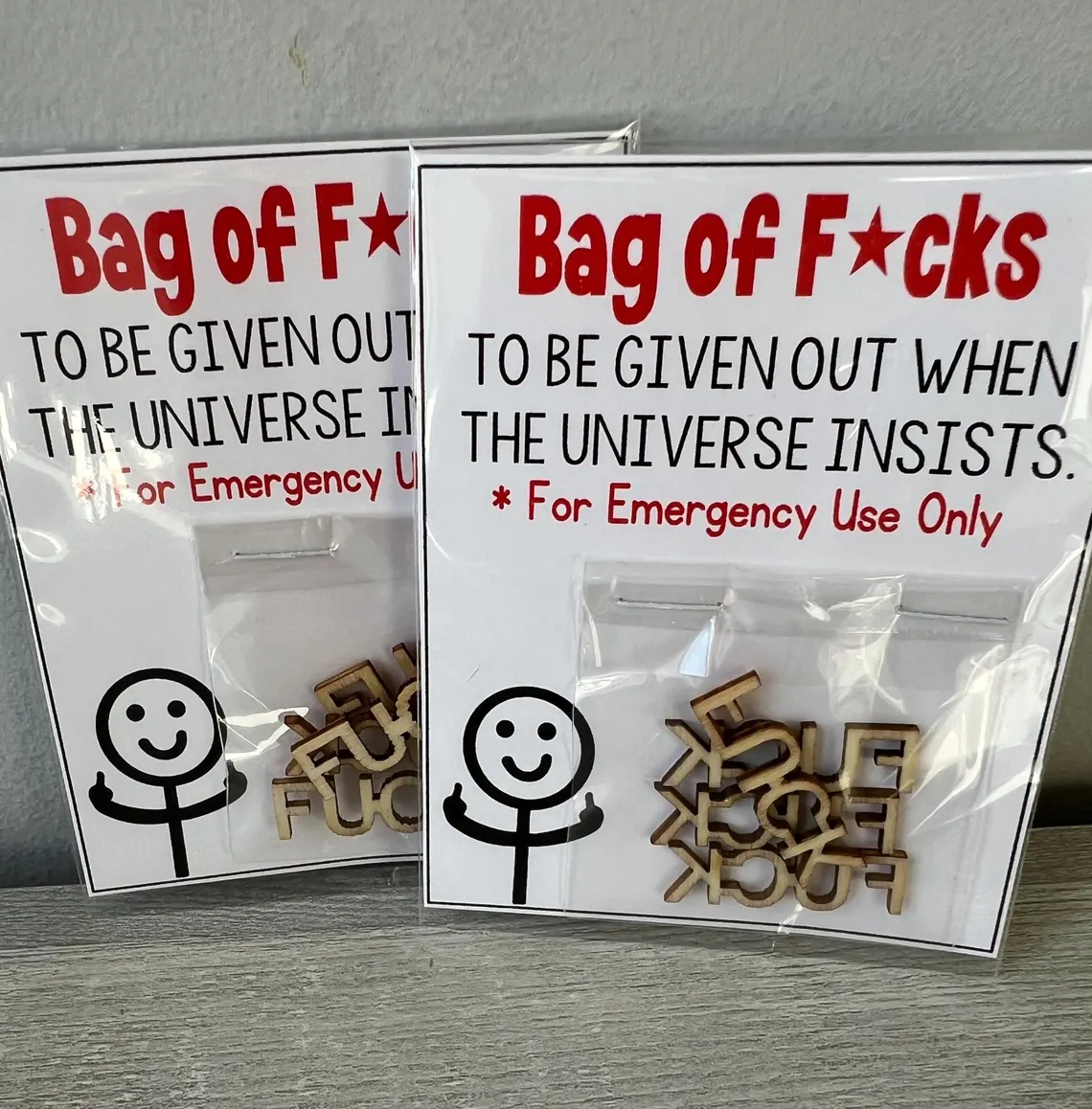 BAG of F*CKS - Funny Gag Bag mini gift