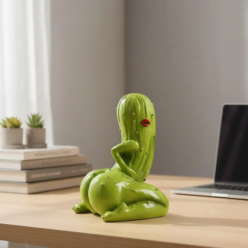 Funny Pickle Figurine