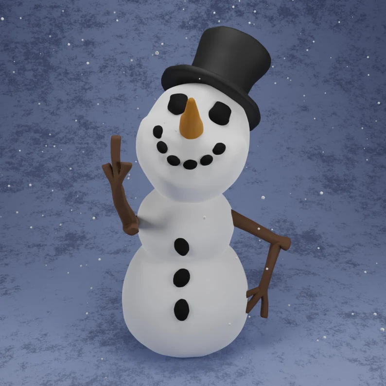 Rudy the Rude Snowman