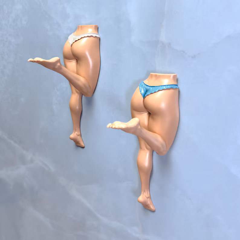 The Bikini Sculptural Wall Hook