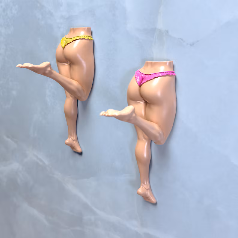 The Bikini Sculptural Wall Hook