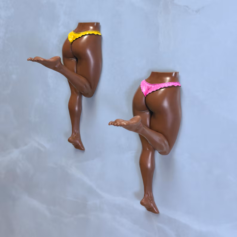 The Bikini Sculptural Wall Hook