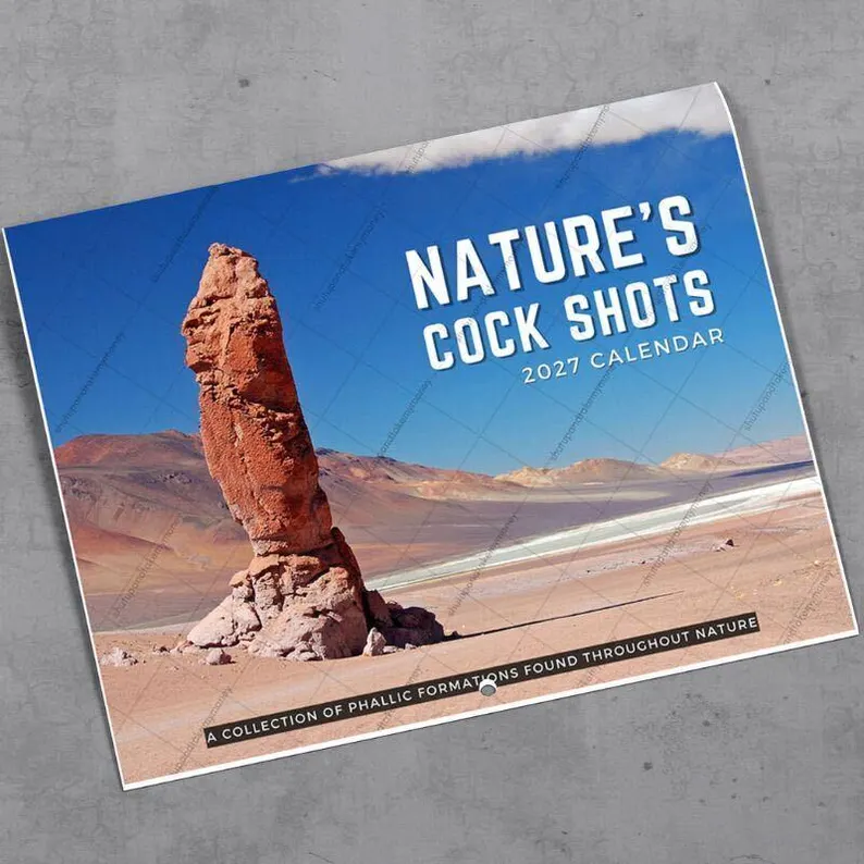 Nature's C*ck Shots 2027 Calendar 