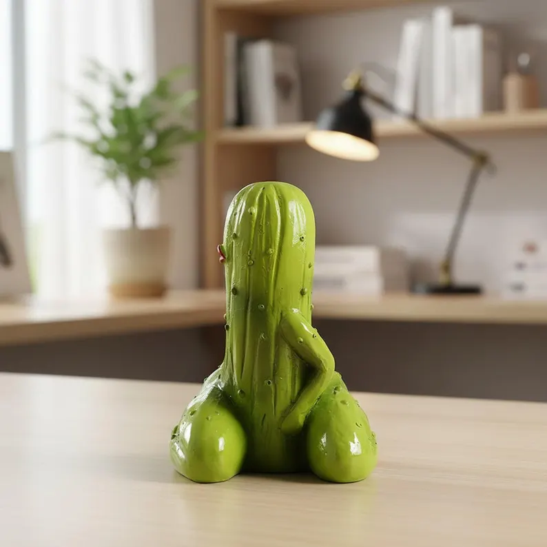 Funny Pickle Figurine