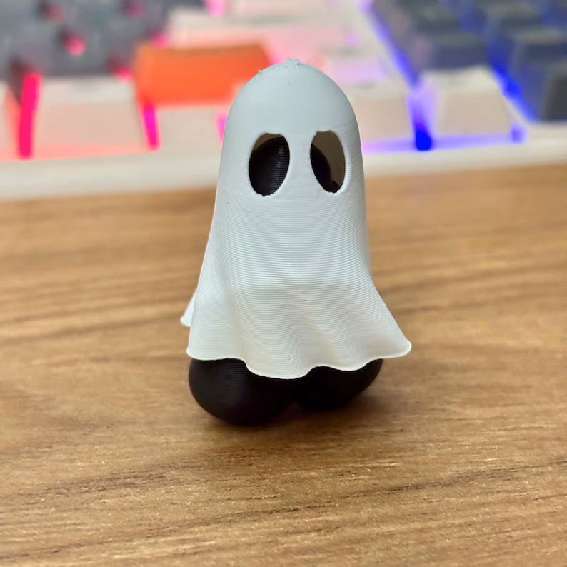 Funny Spooky Shelly Ghost Figurine