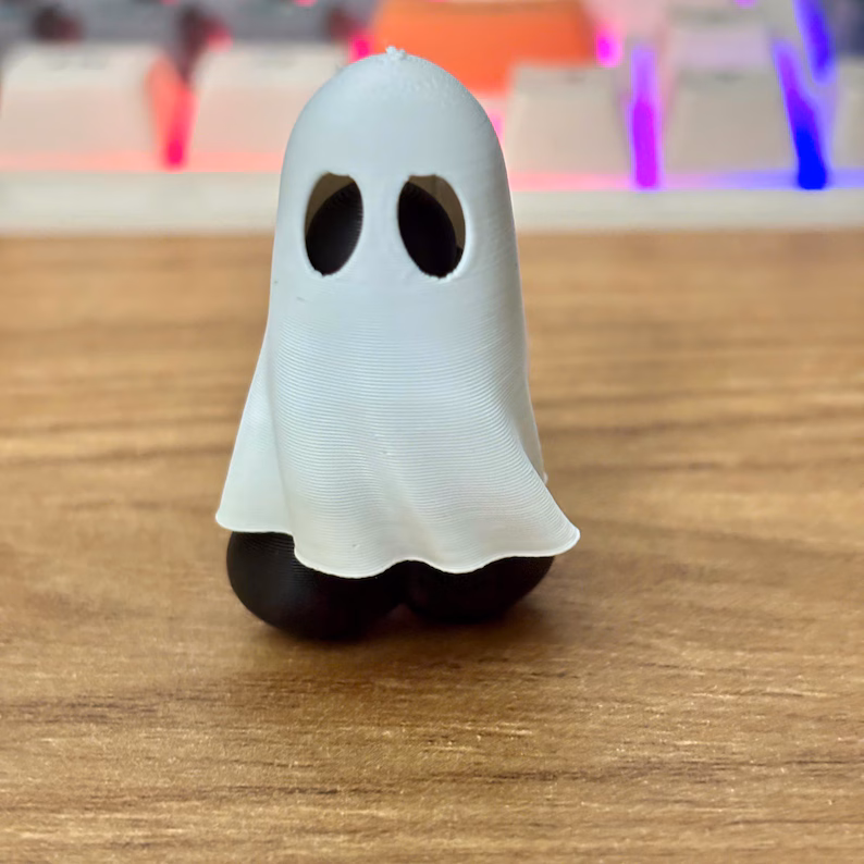 Funny Spooky Shelly Ghost Figurine