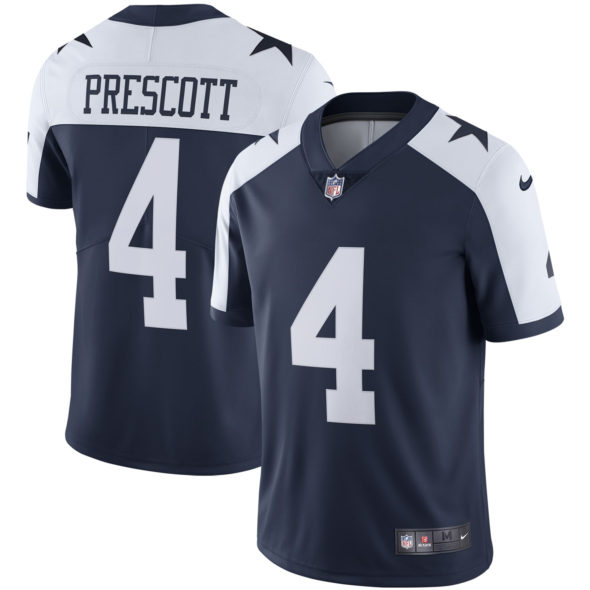 Dak Prescott Dallas Cowboys Alternate Vapor Limited Jersey Navy