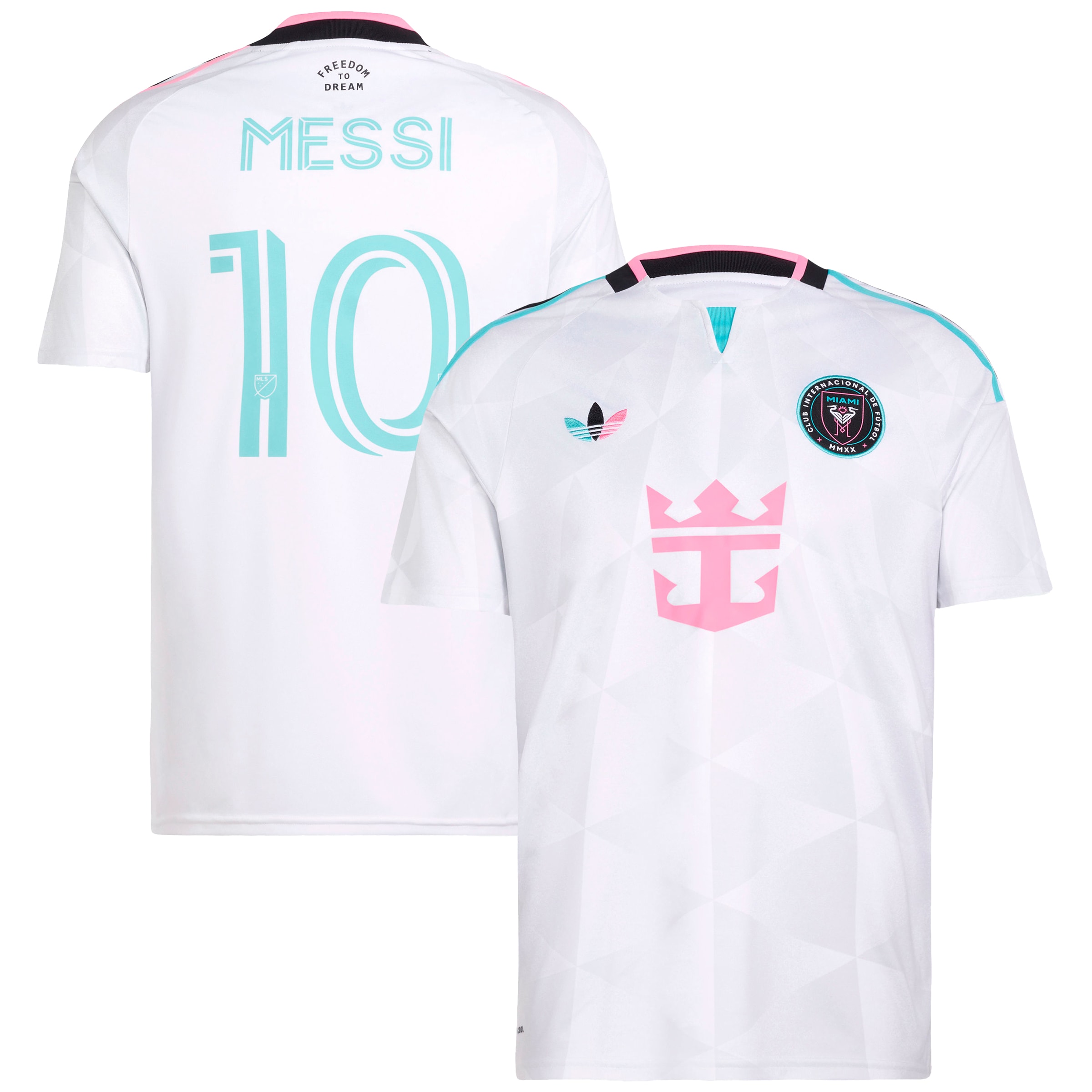 Lionel Messi Inter Miami Cf 2026 Third Replica Jersey White