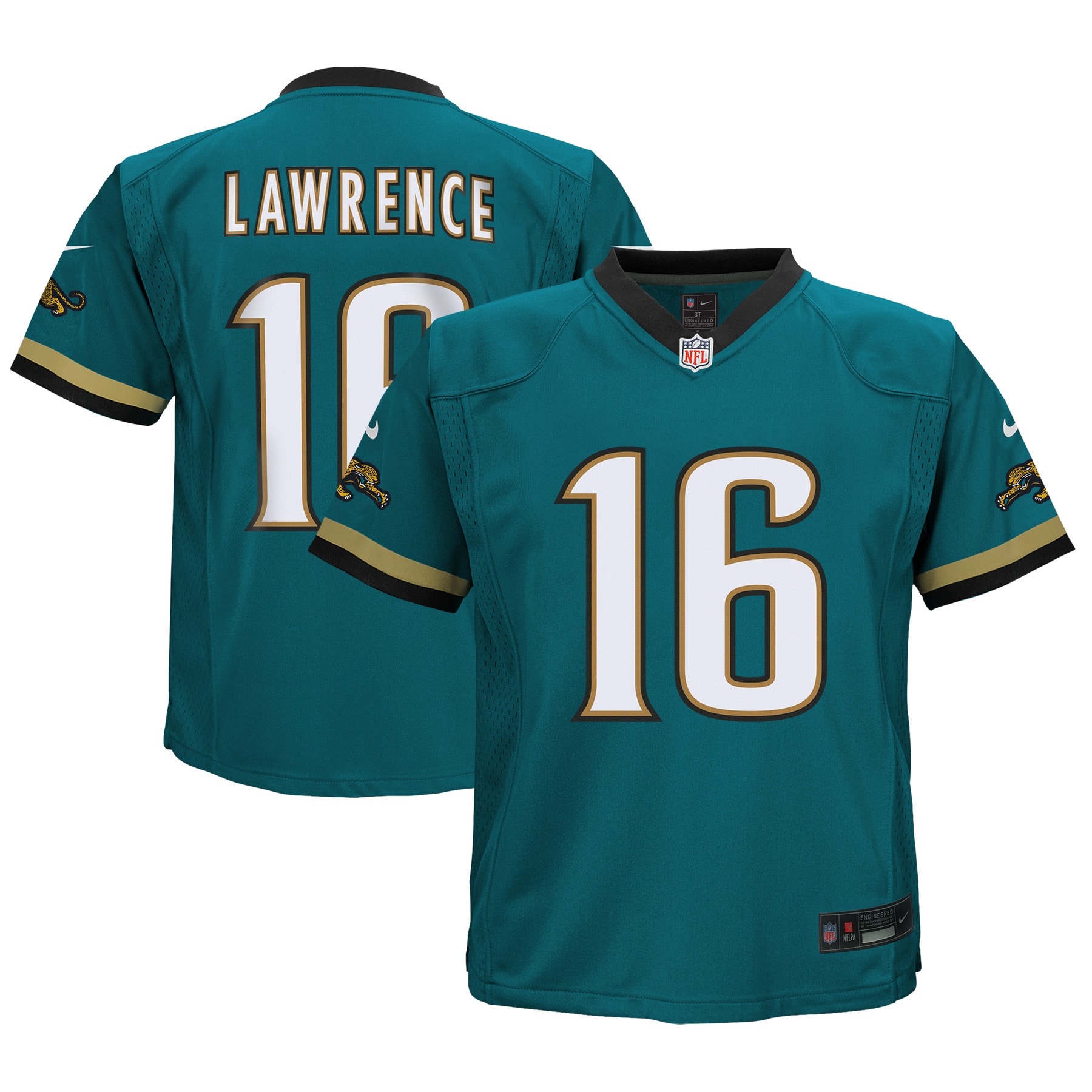 Trevor Lawrence Jacksonville Jaguars Infant Alternate Prowler Throwback Player Game Jersey Teal