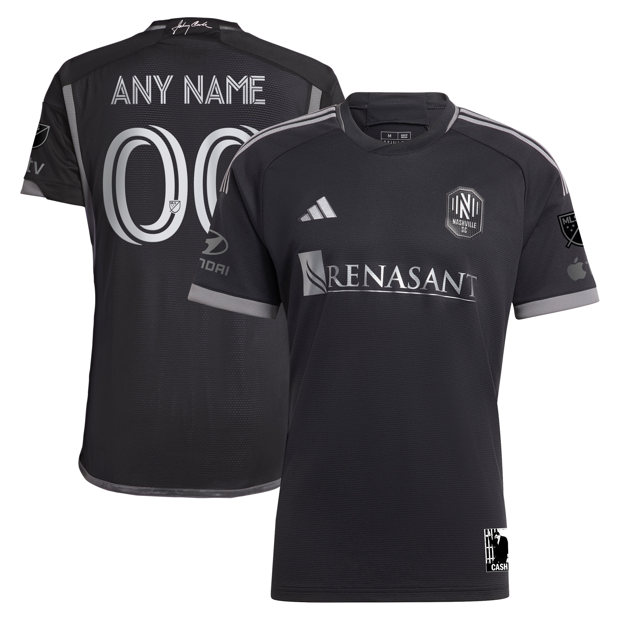 Nashville Sc 2023 Man In Black Kit Custom Jersey Black