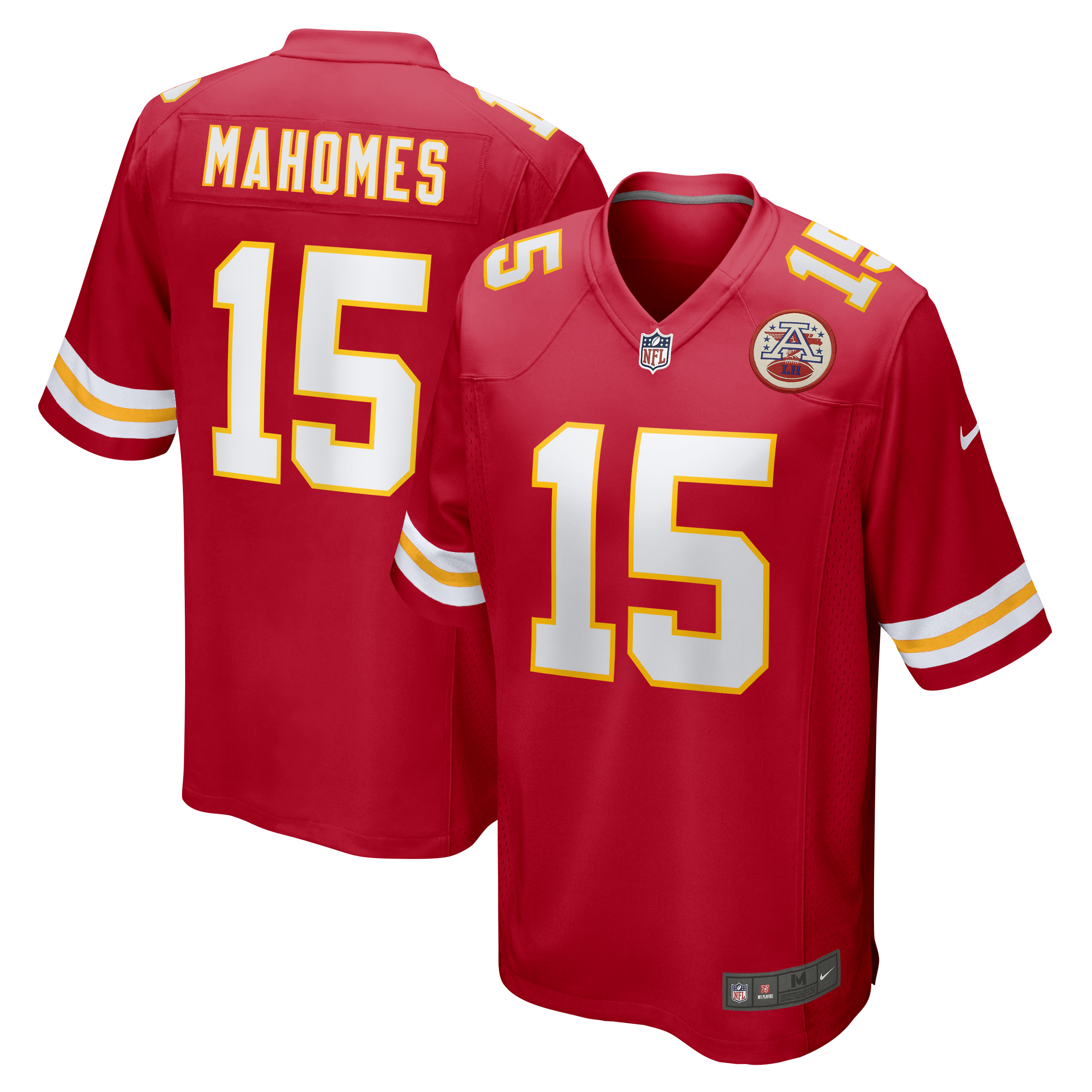 Patrick Mahomes Kansas City Chiefs Game Jersey Red