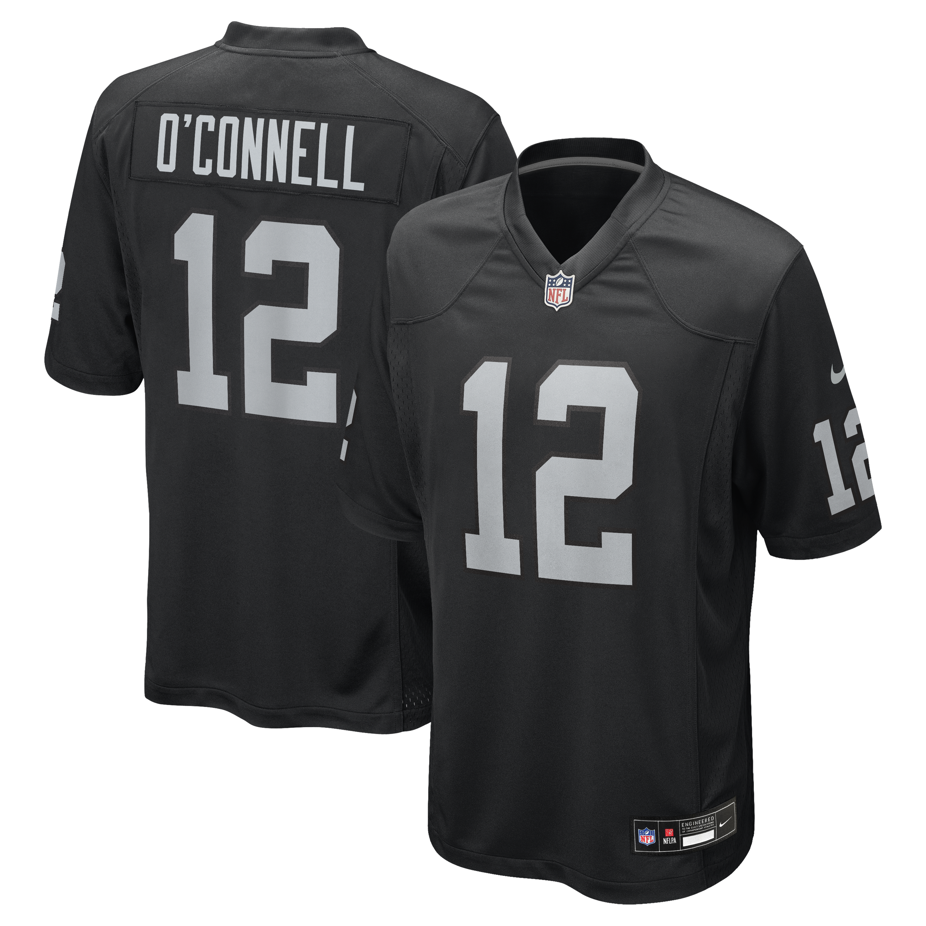Aidan O Connell Las Vegas Raiders Team Game Jersey Black