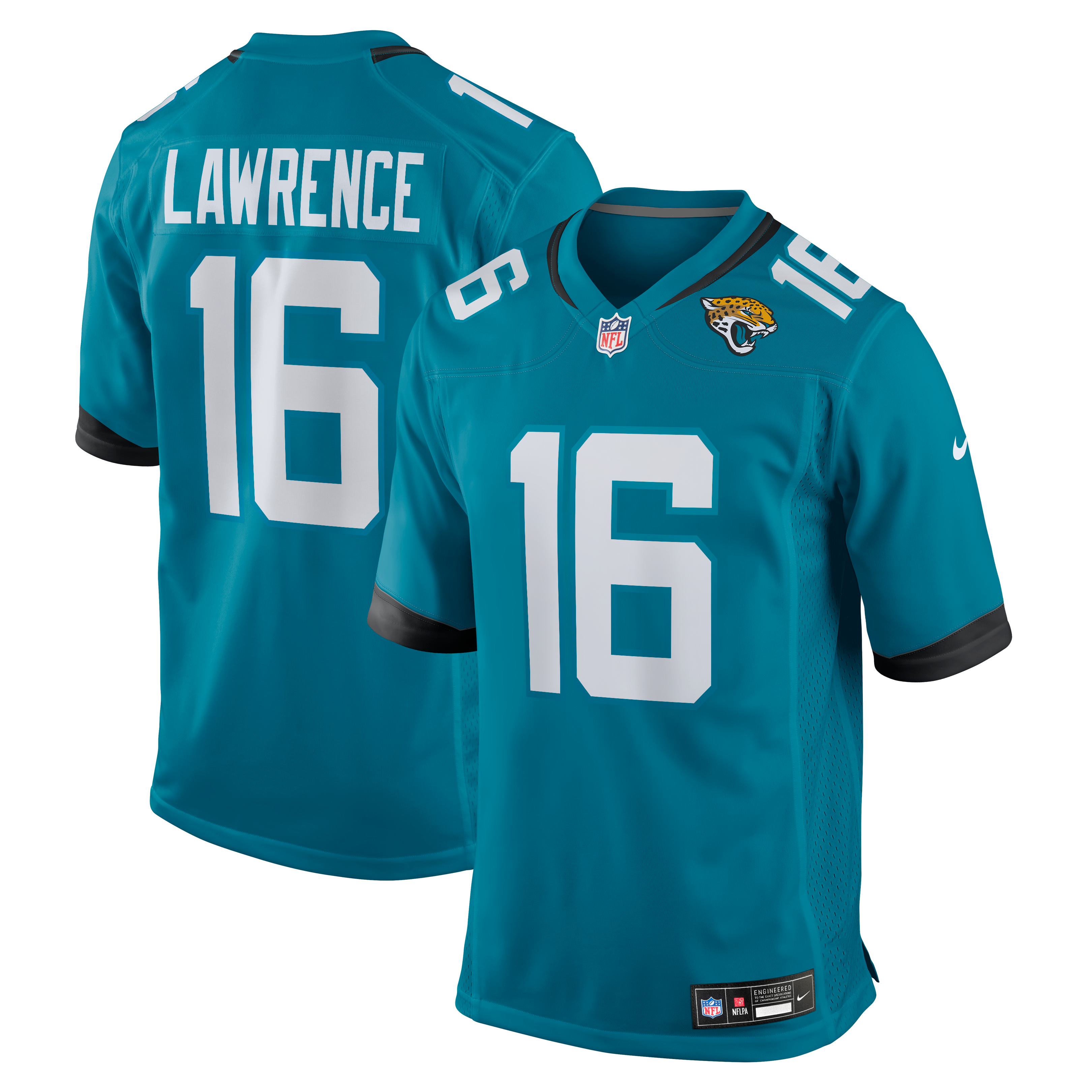 Trevor Lawrence Jacksonville Jaguars Women S Game Jersey Teal Women