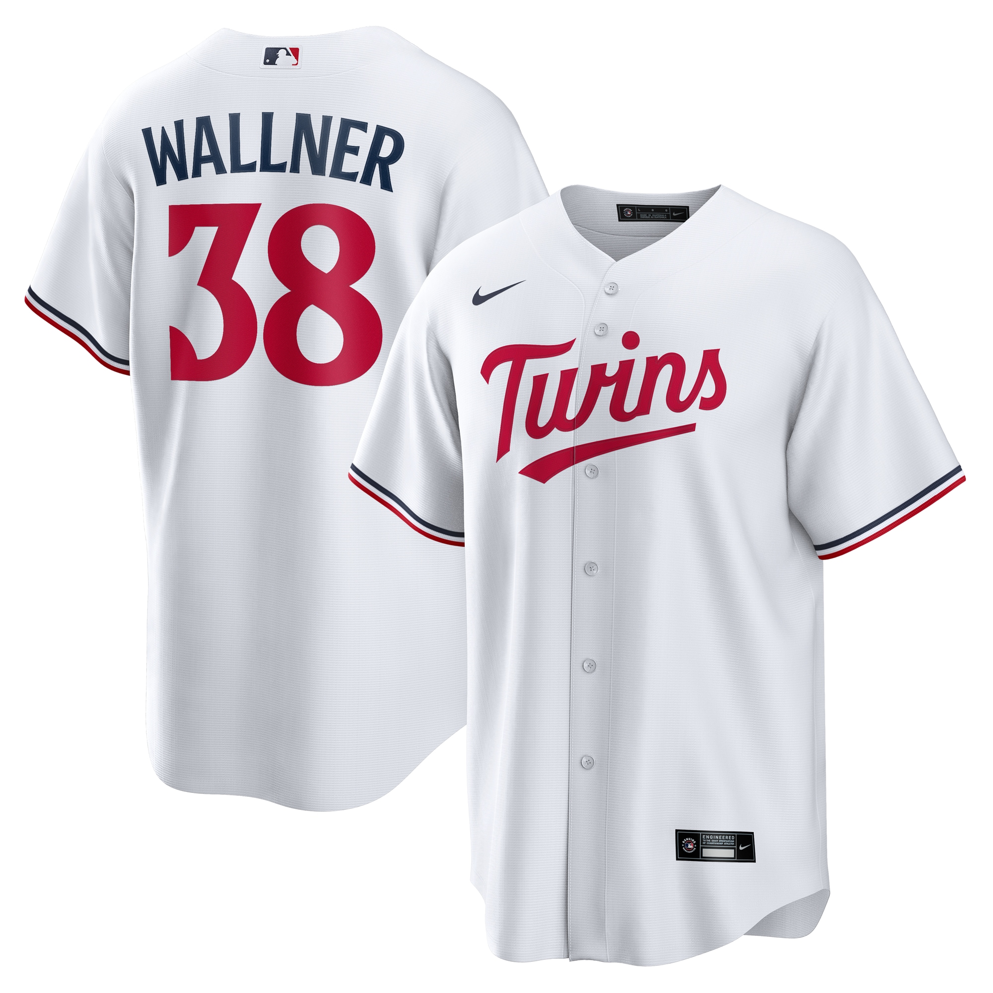Matt Wallner Minnesota Twins Home Replica Jersey White