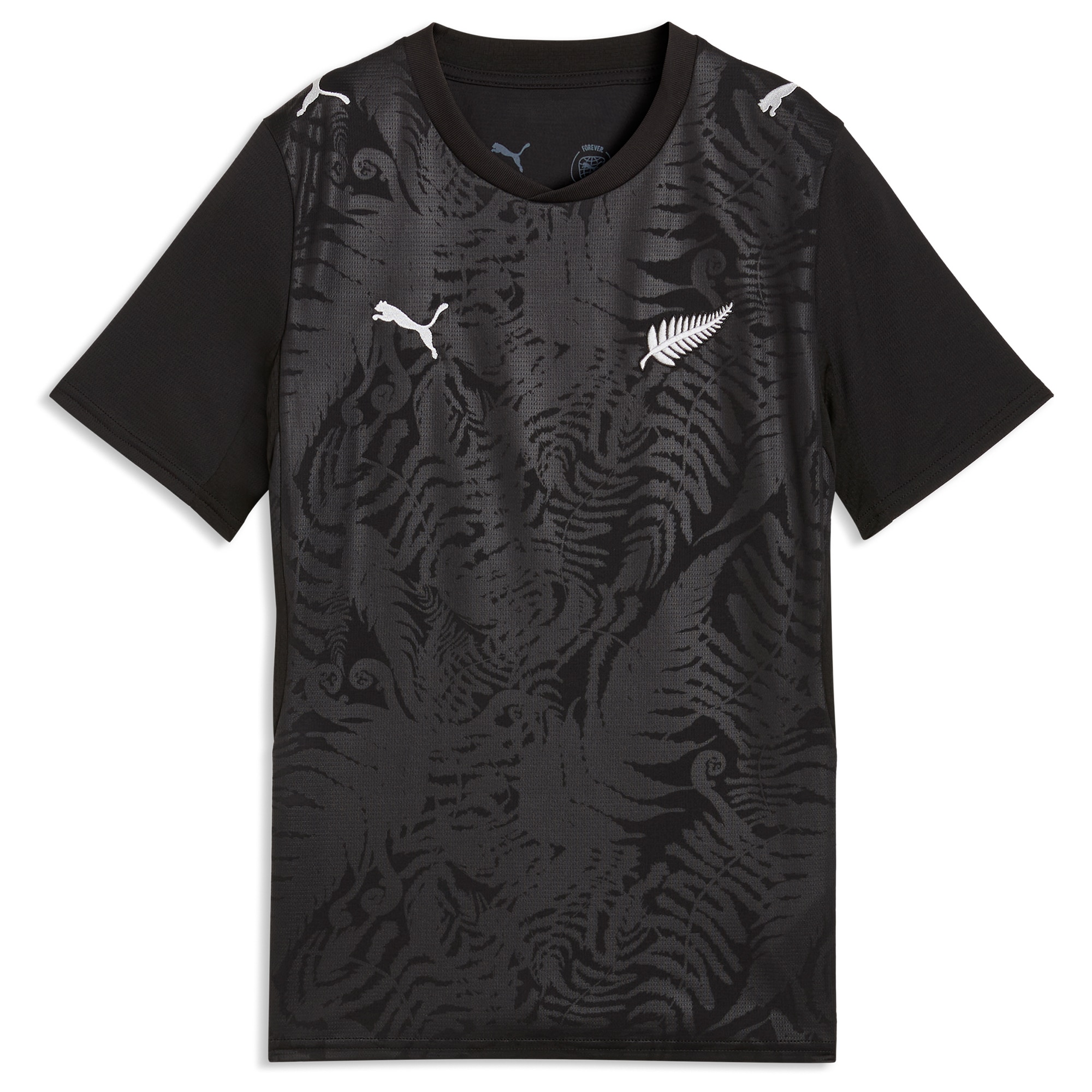 New Zealand National Team 2026 Home Replica Jersey Black Men