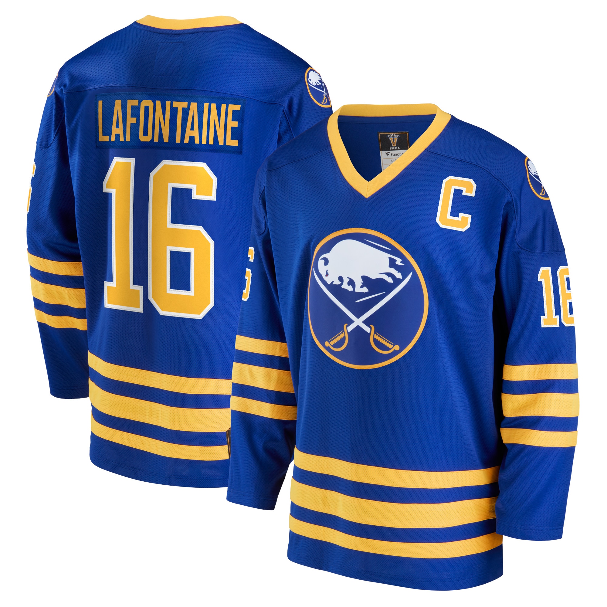 Pat Lafontaine Buffalo Sabres Breakaway Retired Player Jersey Royal