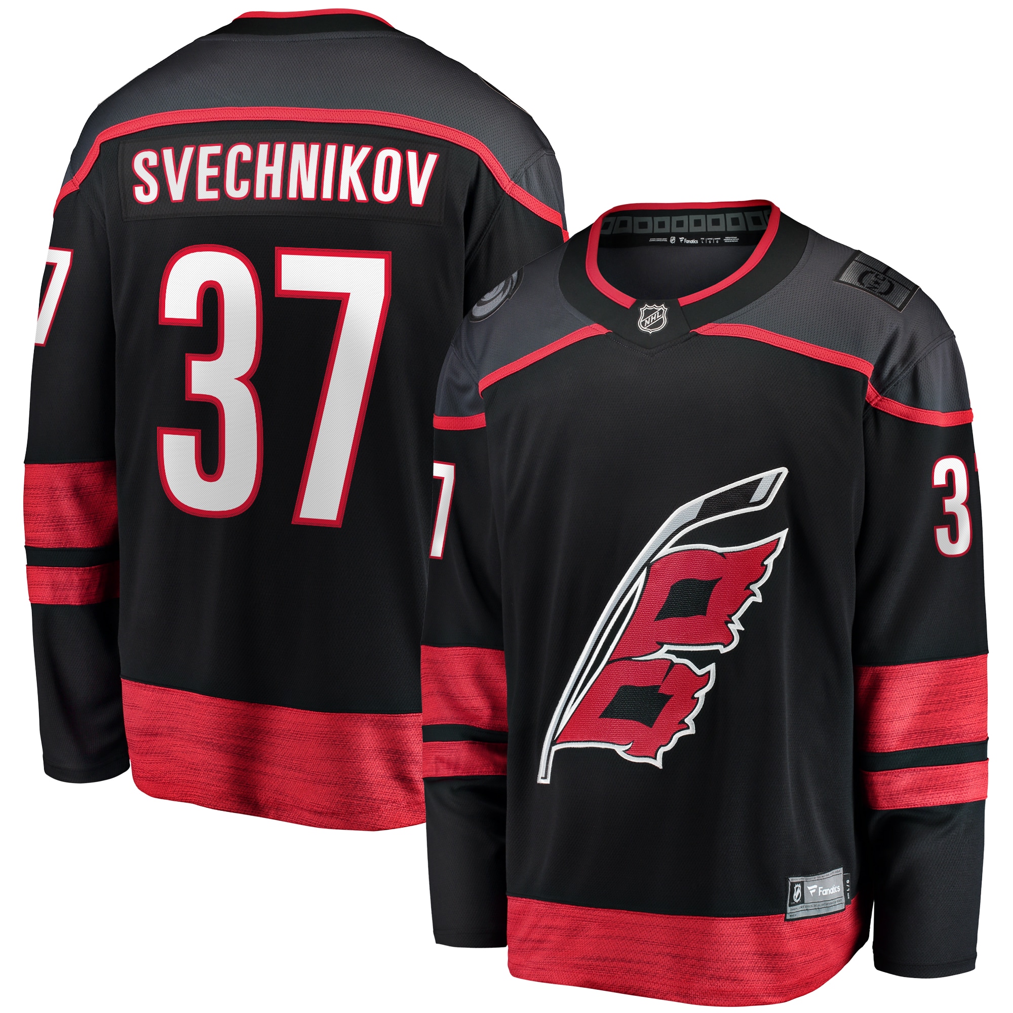 Andrei Svechnikov Carolina Hurricanes Home Breakaway Jersey Black