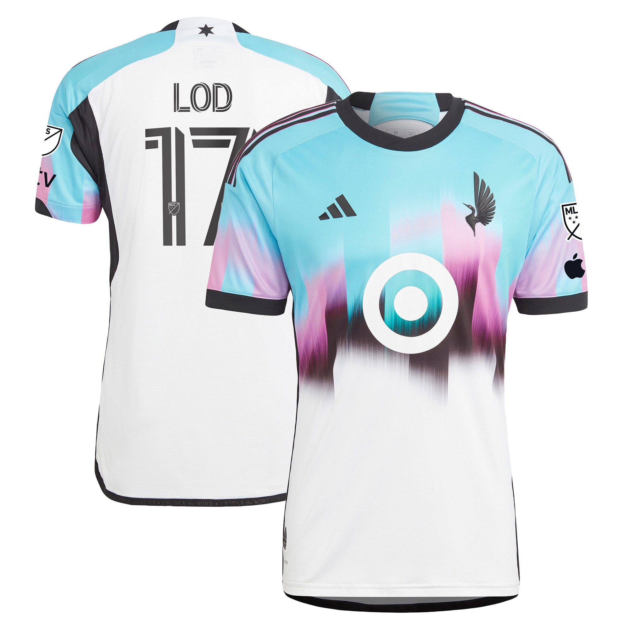 Robin Lod Minnesota United Fc 2023 The Northern Lights Kit Jersey White