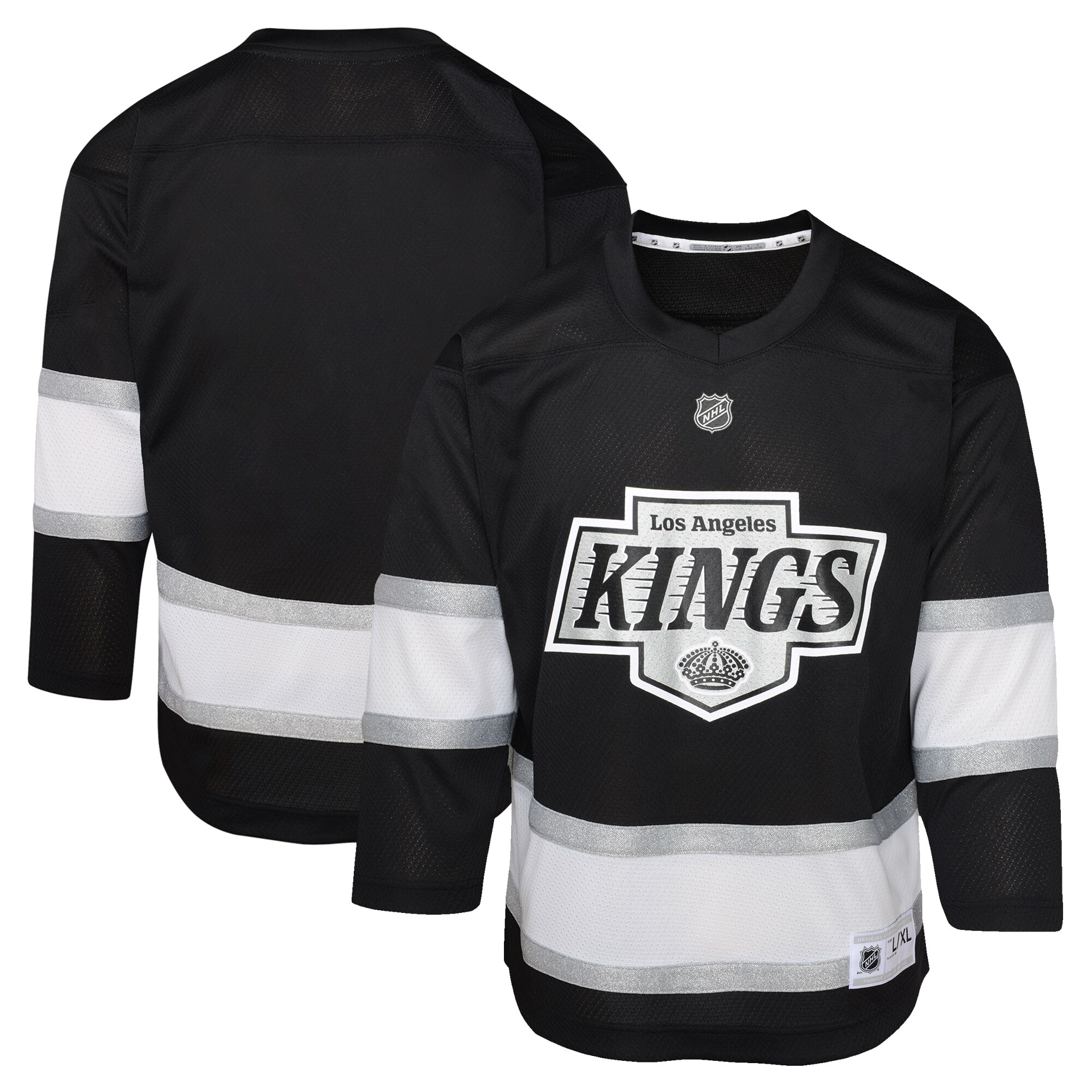 Los Angeles Kings Youth Home Replica Jersey Black