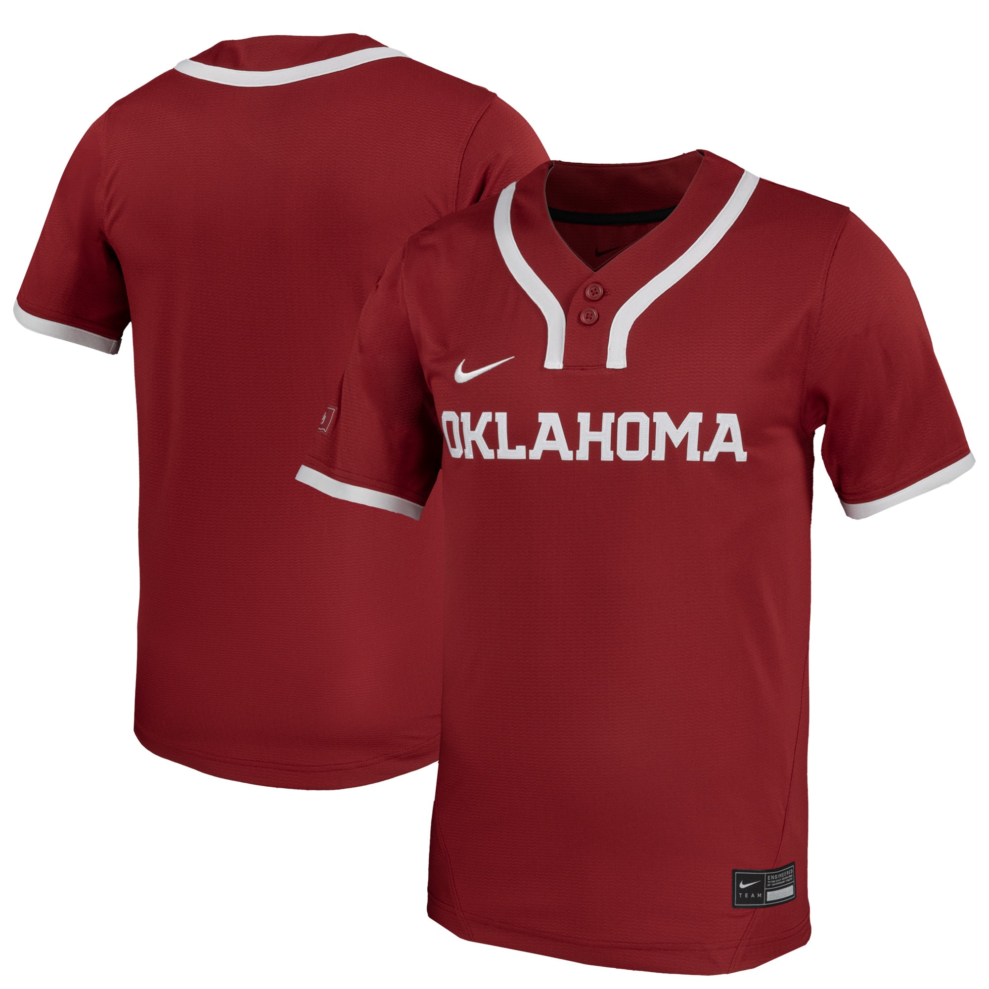 Oklahoma Sooners Unisex Limited Softball Jersey Crimson