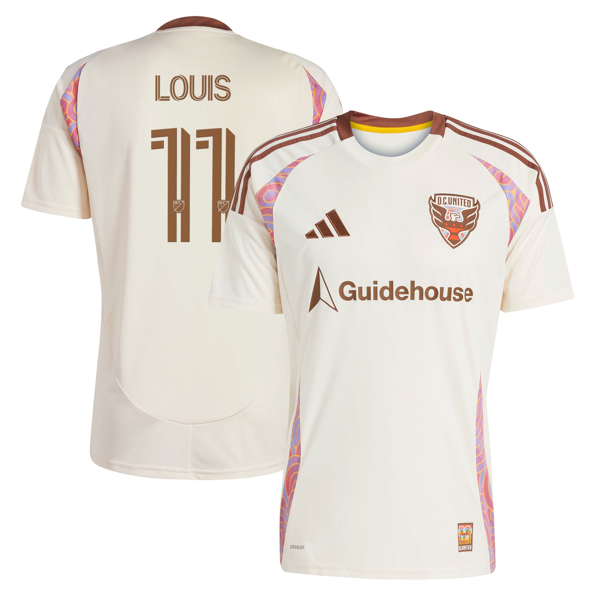 Louis Munteanu D C United 2025 The Soul Kit Replica Jersey Natural