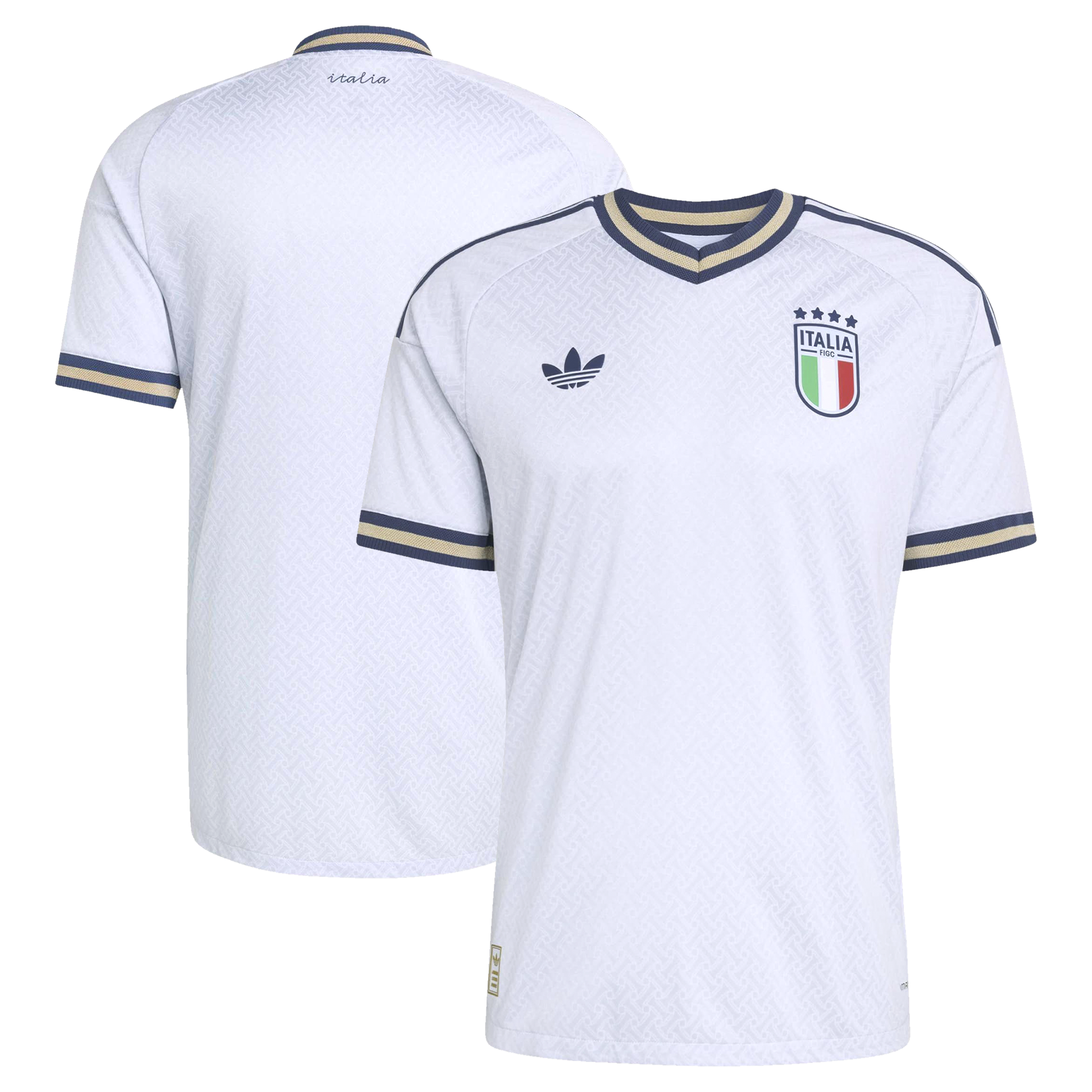 Italy National Team 2026 Away On Field Jersey Light Blue