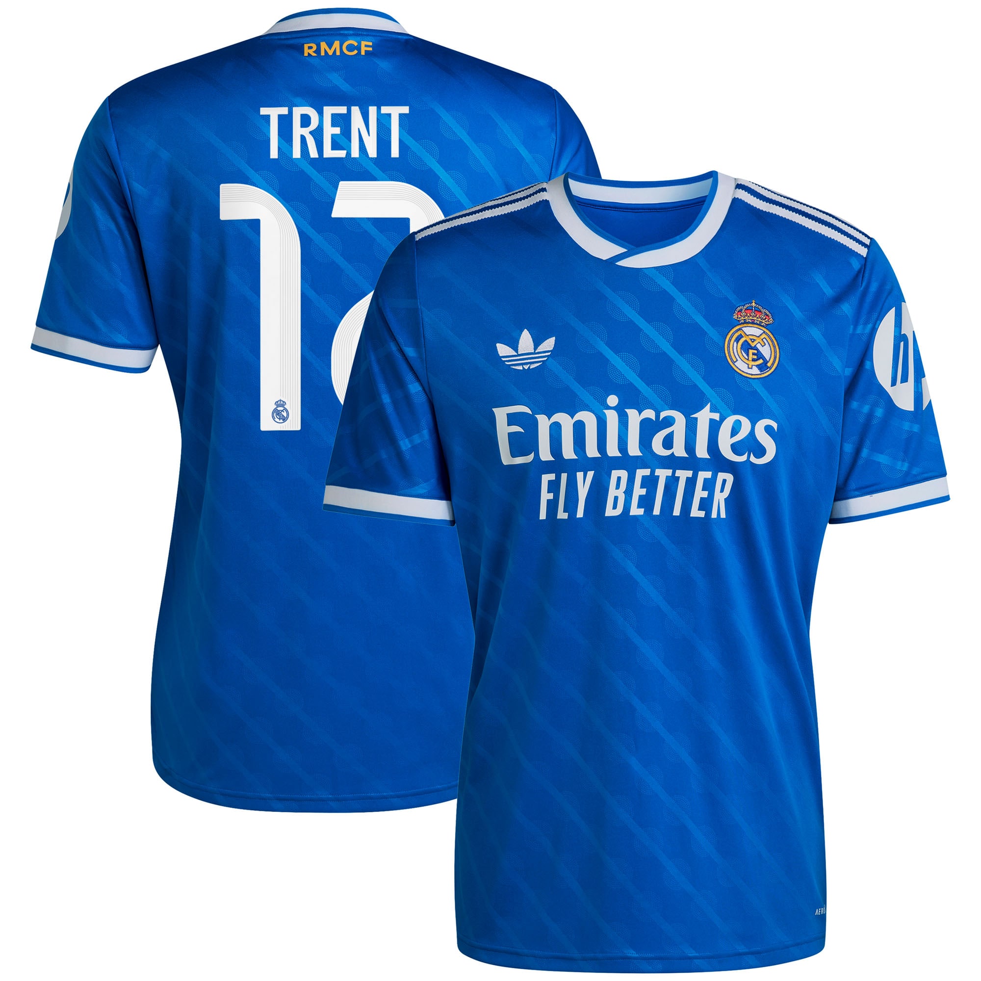 Trent Alexander Arnold Real Madrid 2025/26 Third Replica Player Jersey Blue