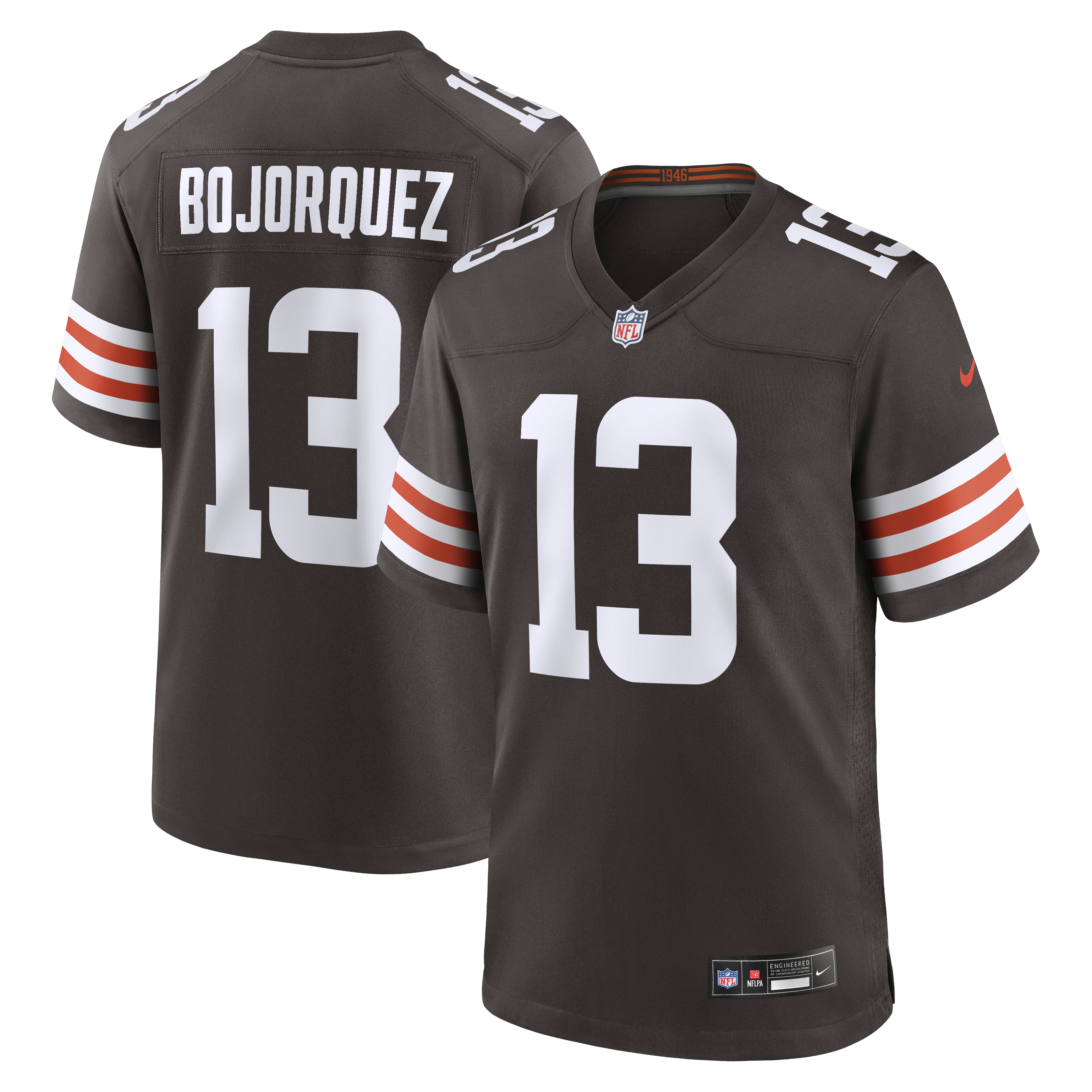 Corey Bojorquez Cleveland Browns Game Jersey Brown