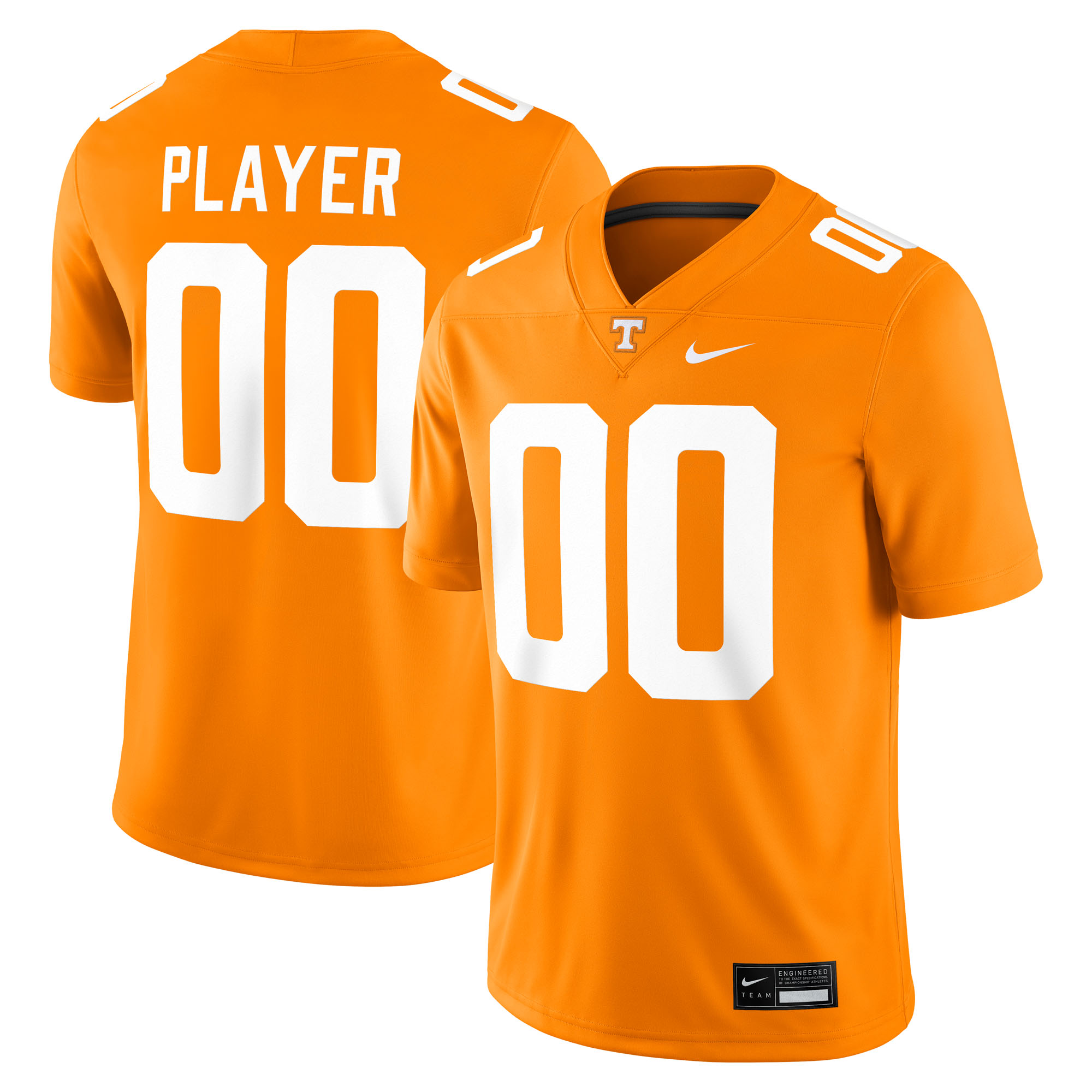 Tennessee Volunteers Nil Pick A Player Game Jersey Tennessee Orange