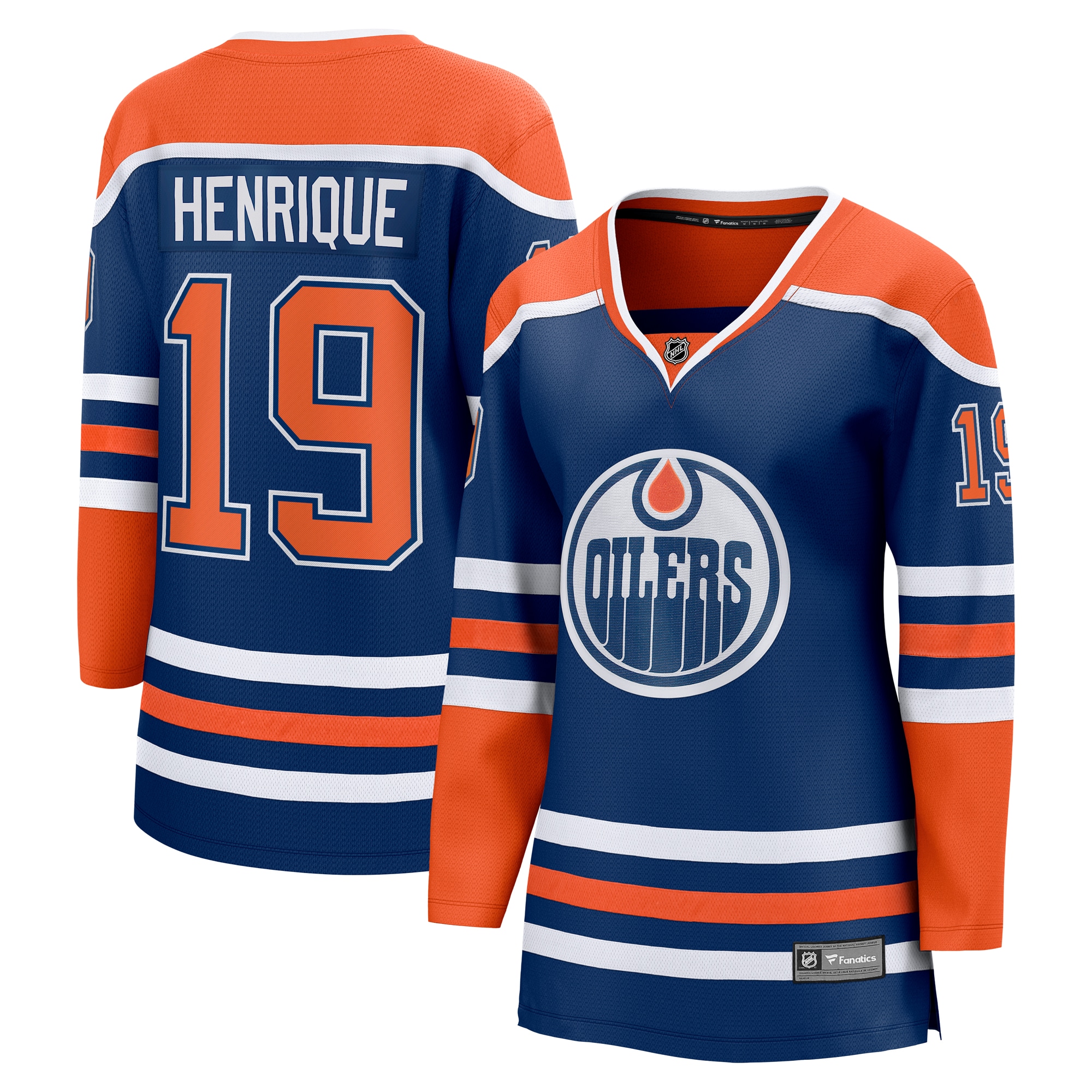 Adam Henrique Edmonton Oilers Women S Home Breakaway Player Jersey Royal