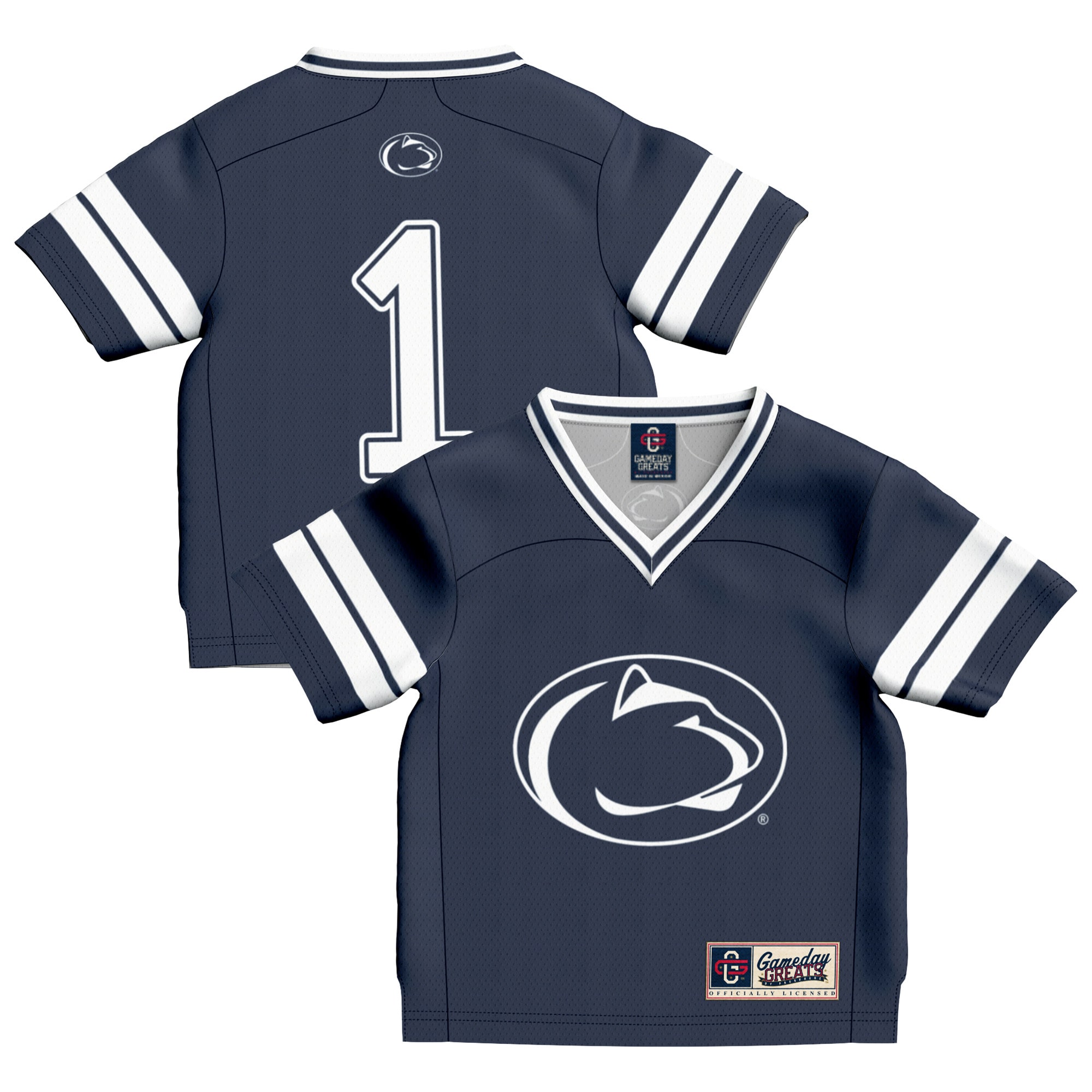 1 Penn State Nittany Lions Gameday Greats Infant Football Fashion Jersey Navy