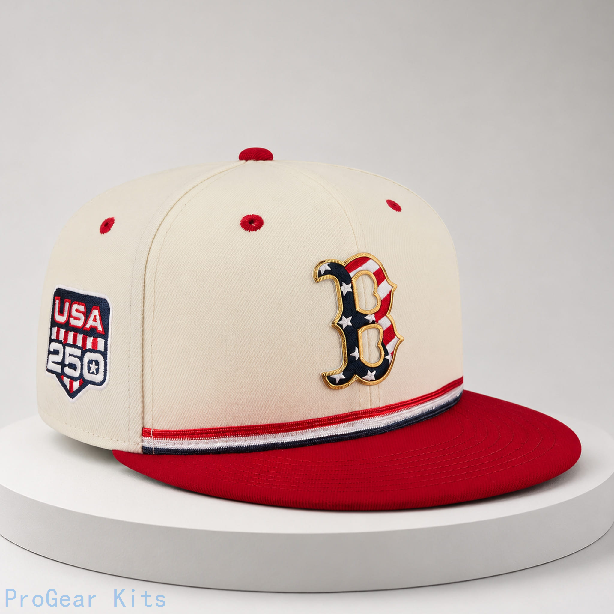 USA Fourth Red Sox Soccer Jersey