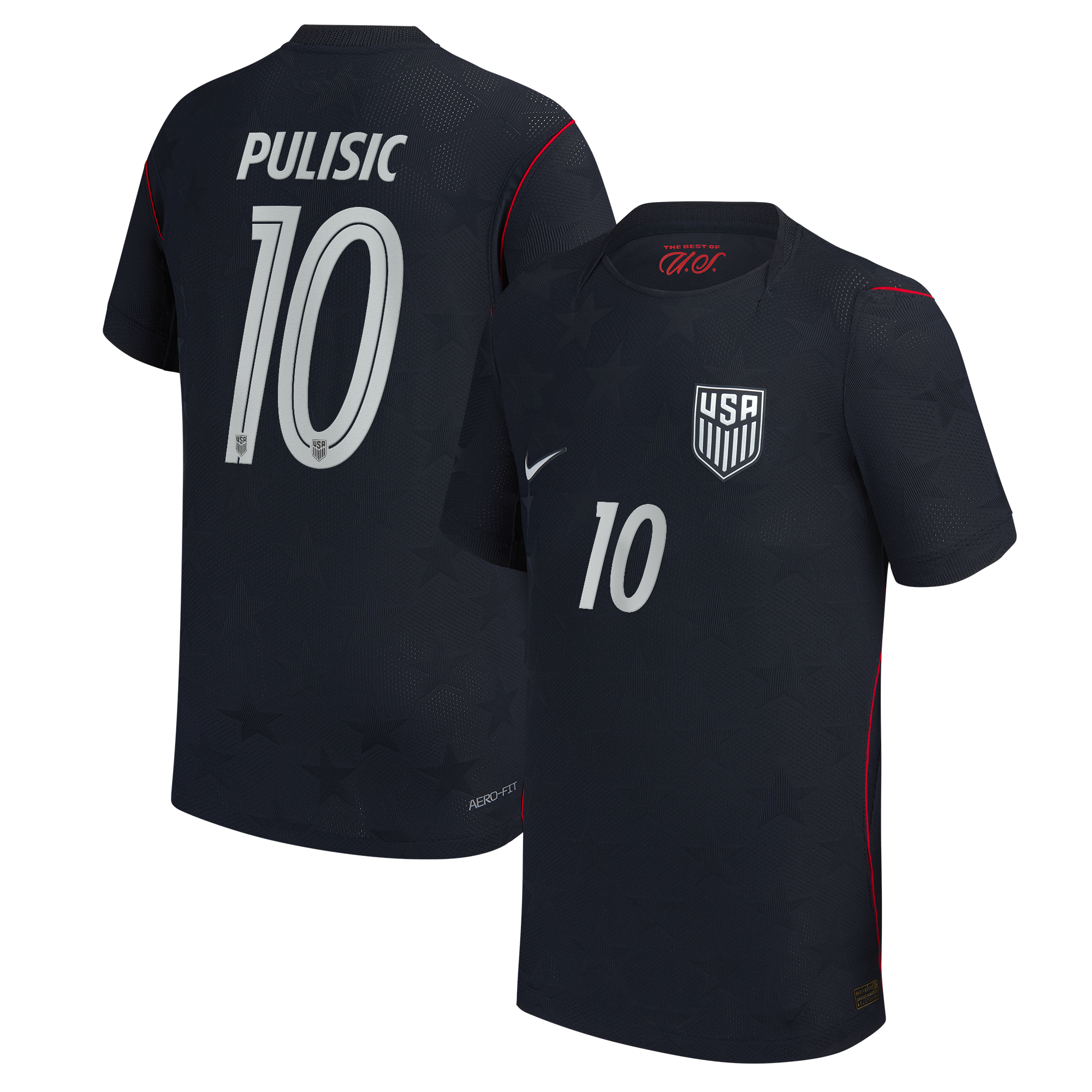 Christian Pulisic Usmnt Women S 2026 Away Match Jersey Blue Women