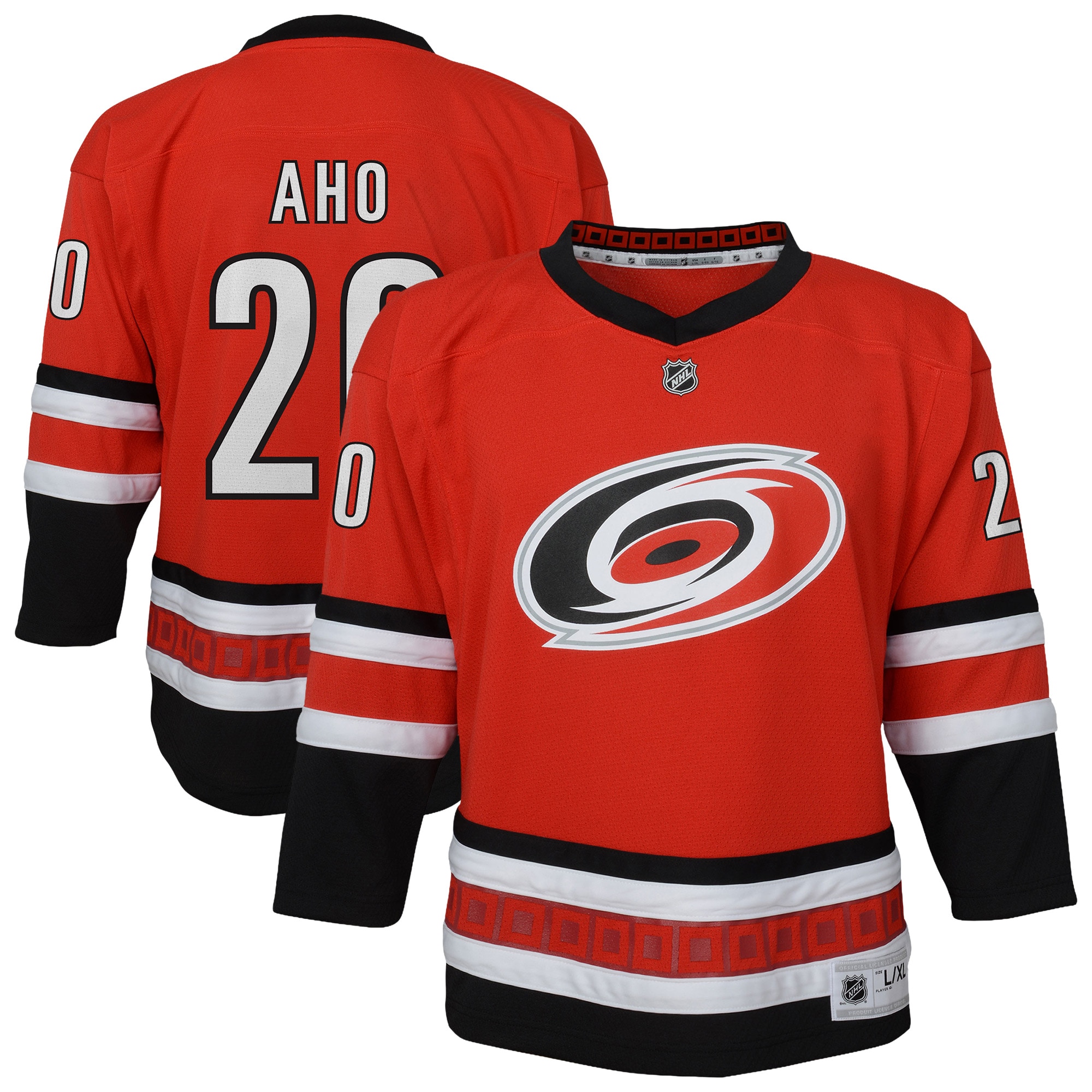Sebastian Aho Carolina Hurricanes Outerstuff Alternate Replica Jersey Red Men