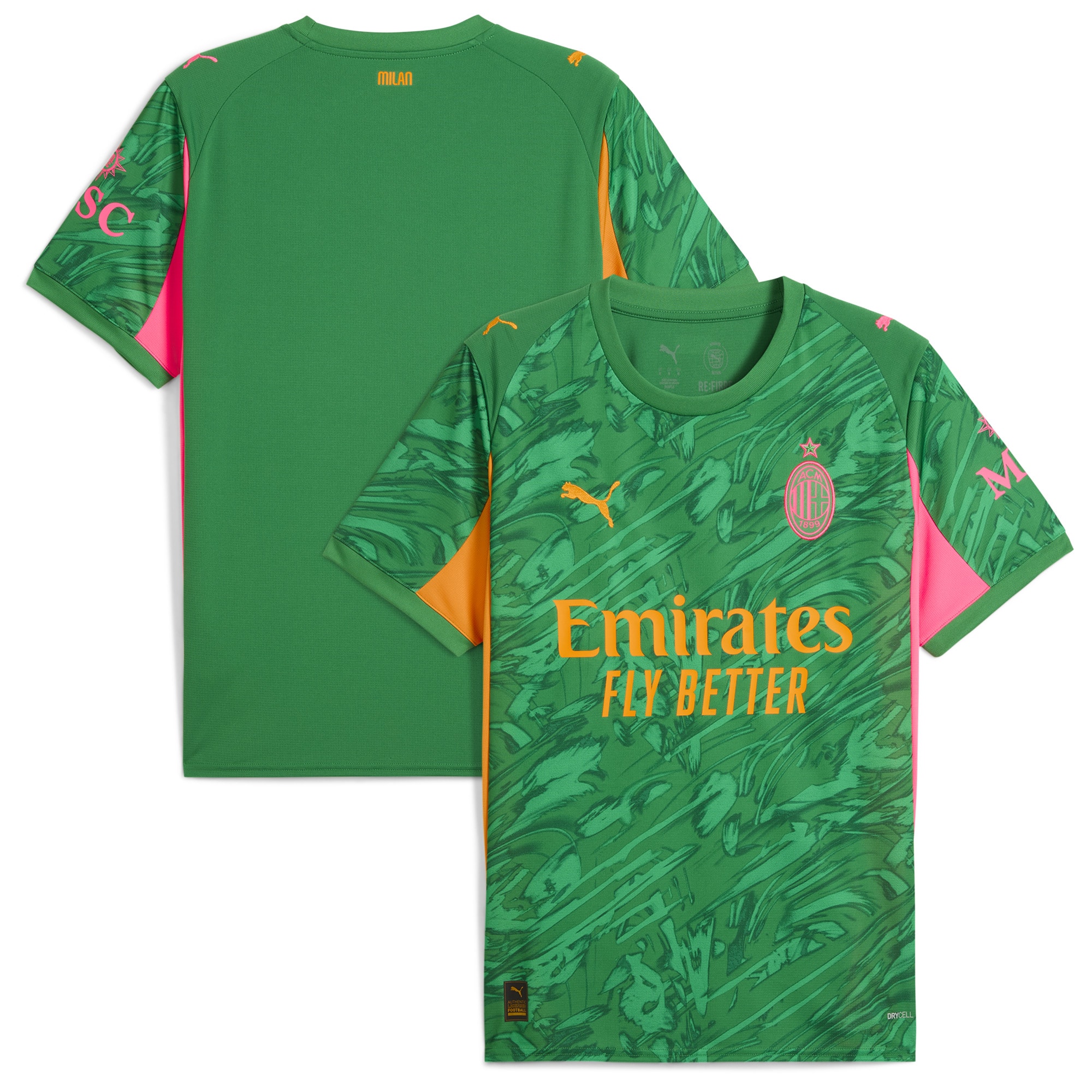Ac Milan 2025/26 Replica Goalkeeper Jersey Green