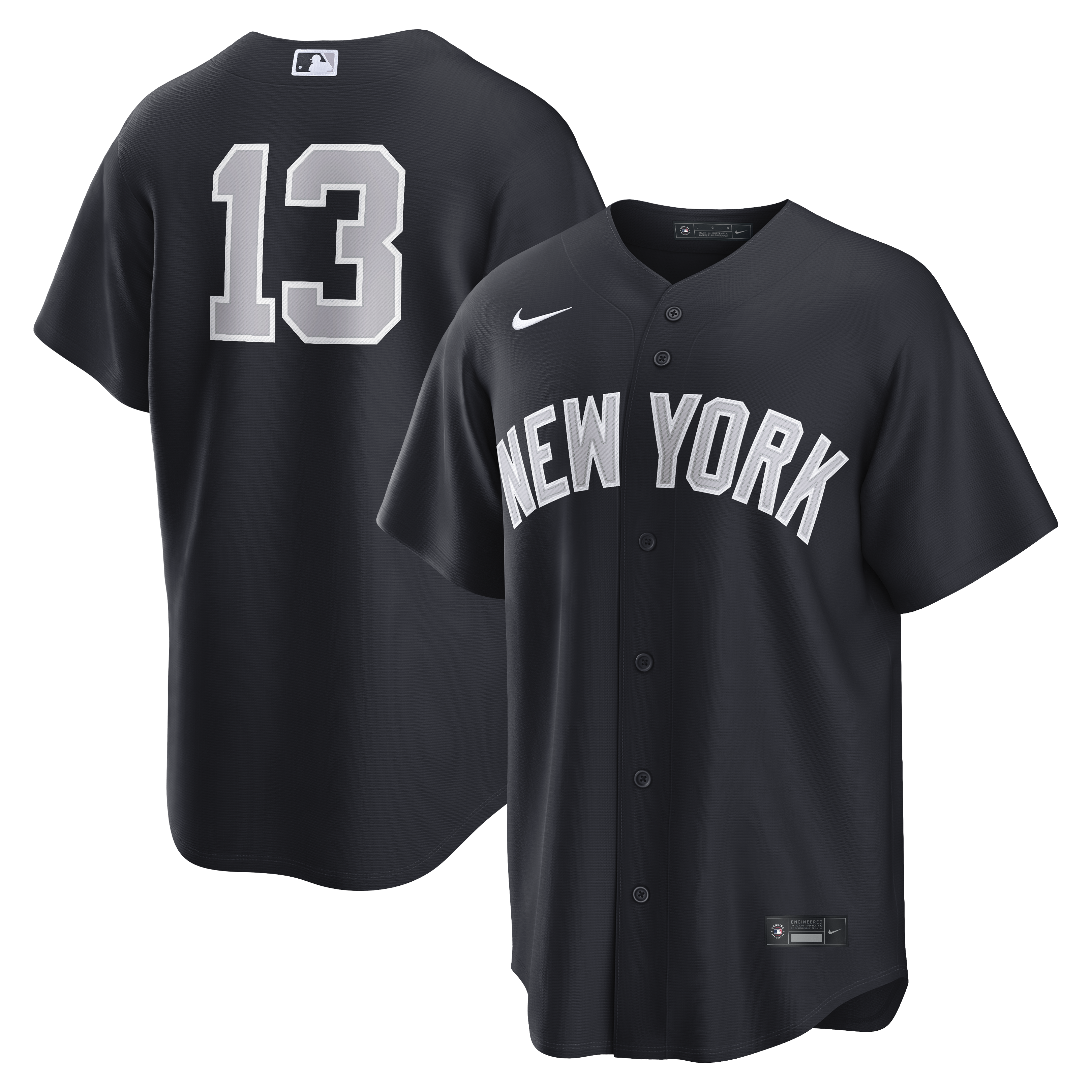 Jazz Chisholm Jr New York Yankees Alternate Replica Jersey Navy