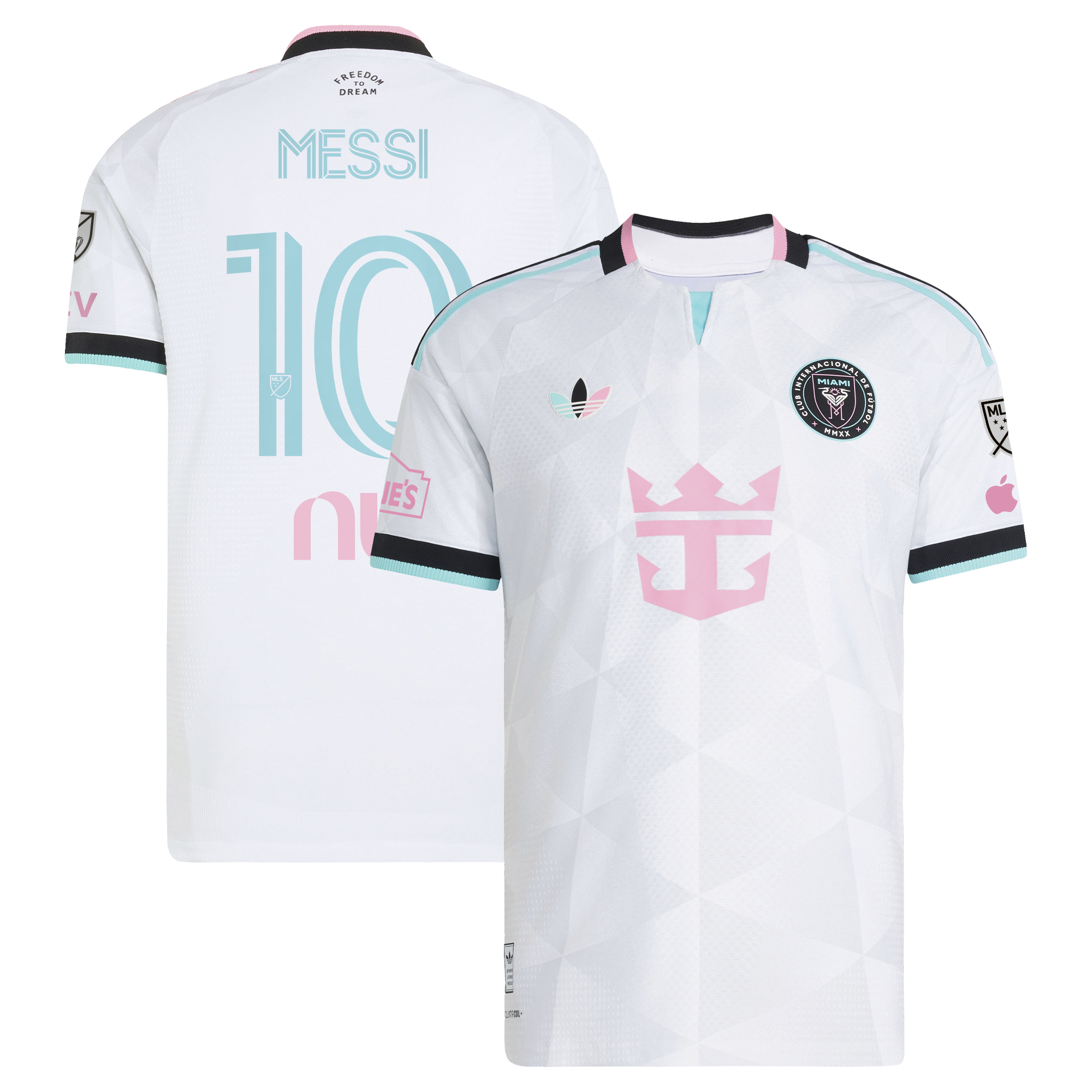 Lionel Messi Inter Miami Cf 2026 Third On Field Jersey White