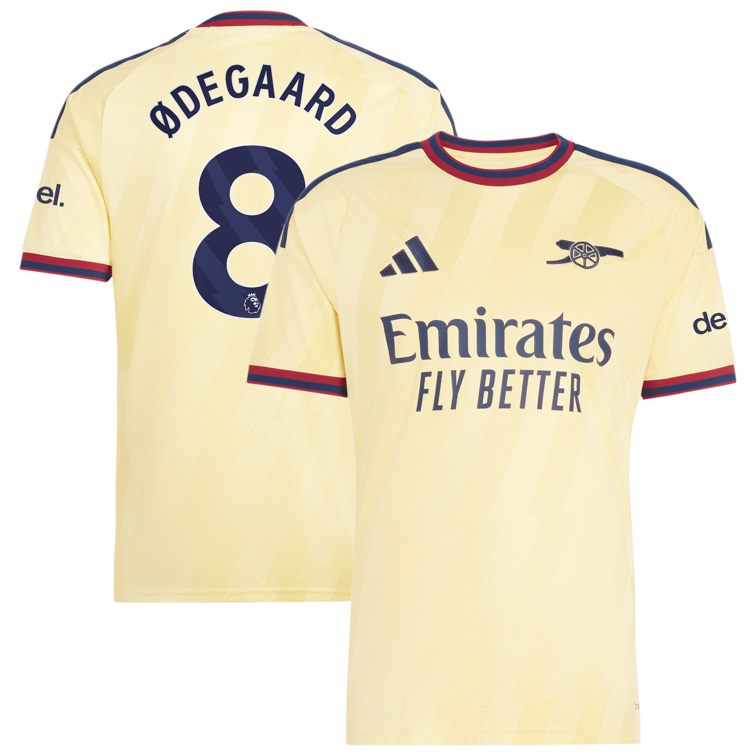 Martin Degaard Arsenal 2026/27 Third Replica Jersey Yellow
