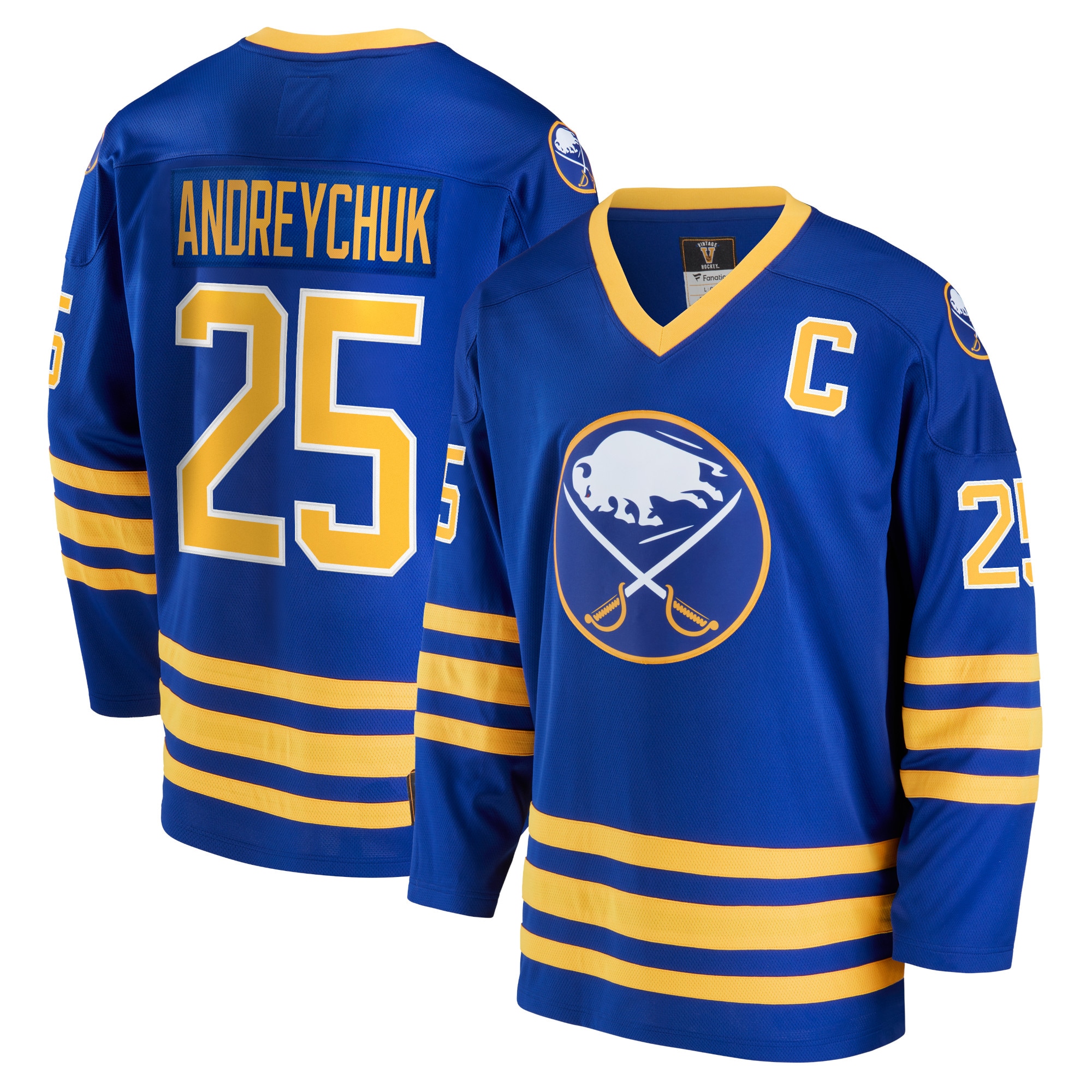 Dave Andreychuk Buffalo Sabres Breakaway Retired Player Jersey Royal