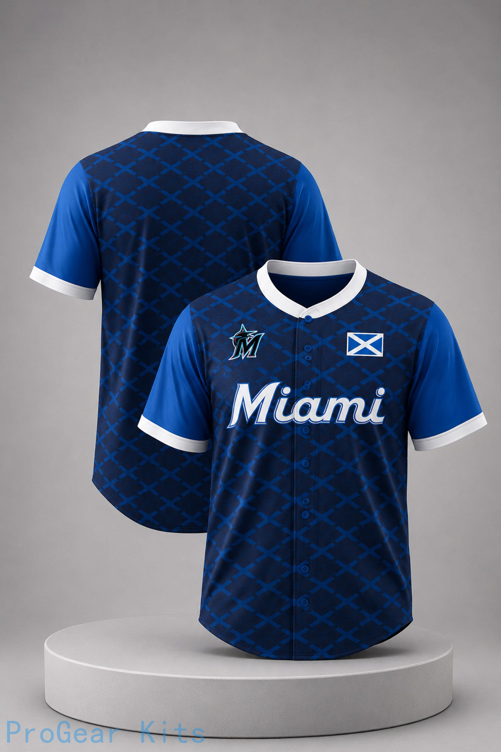 Scotland Tartan Army Soccer Jersey