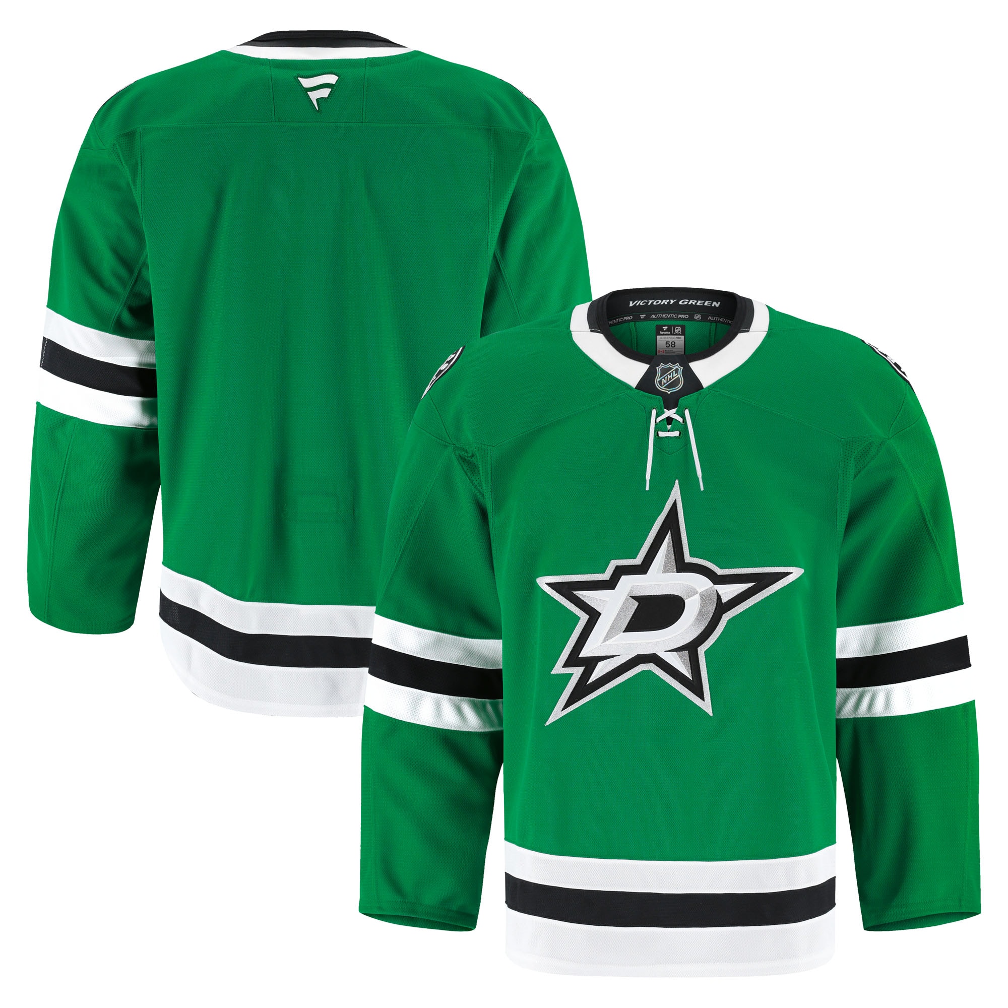 Dallas Stars Home Pro Jersey Kelly Green