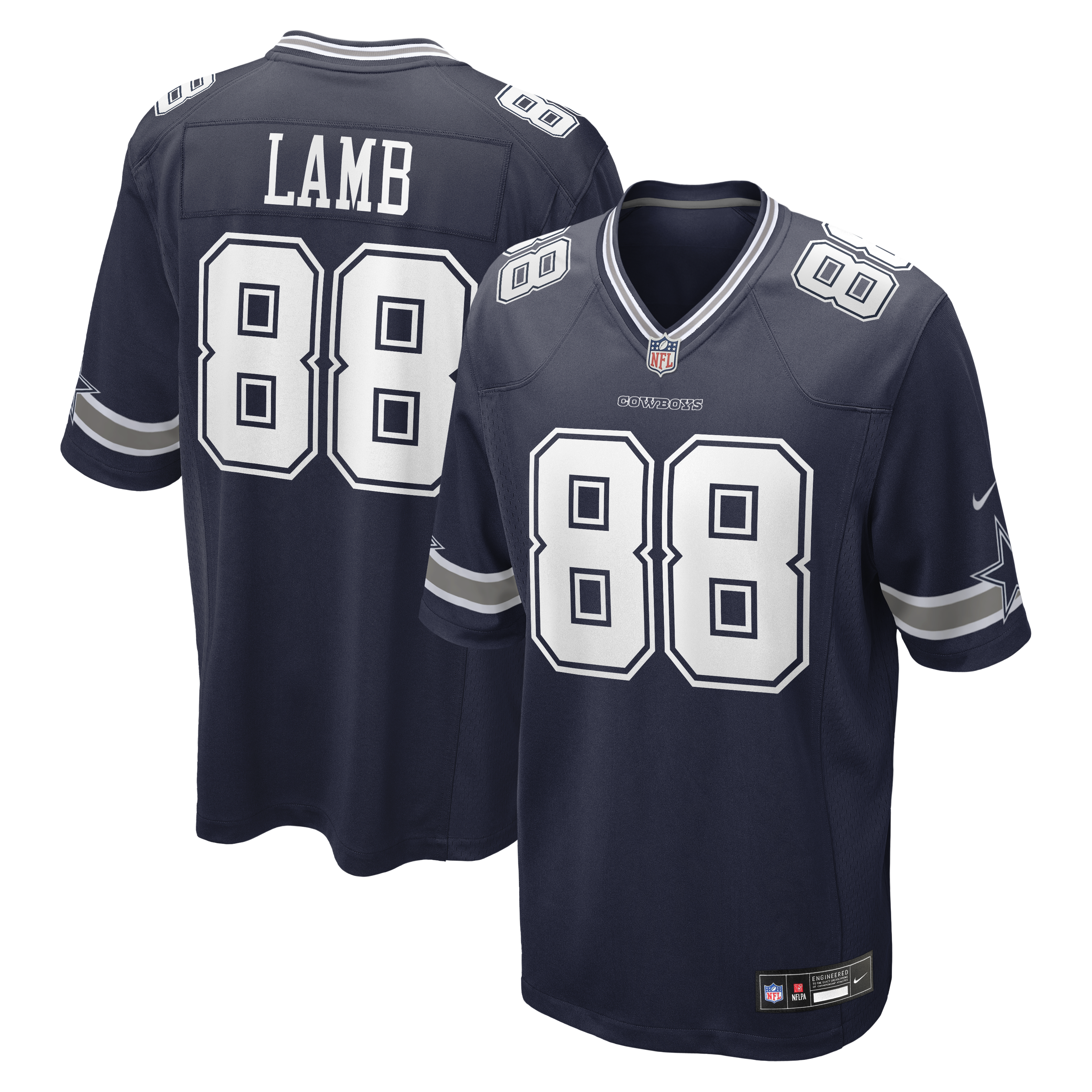 Ceedee Lamb Dallas Cowboys Game Jersey Navy