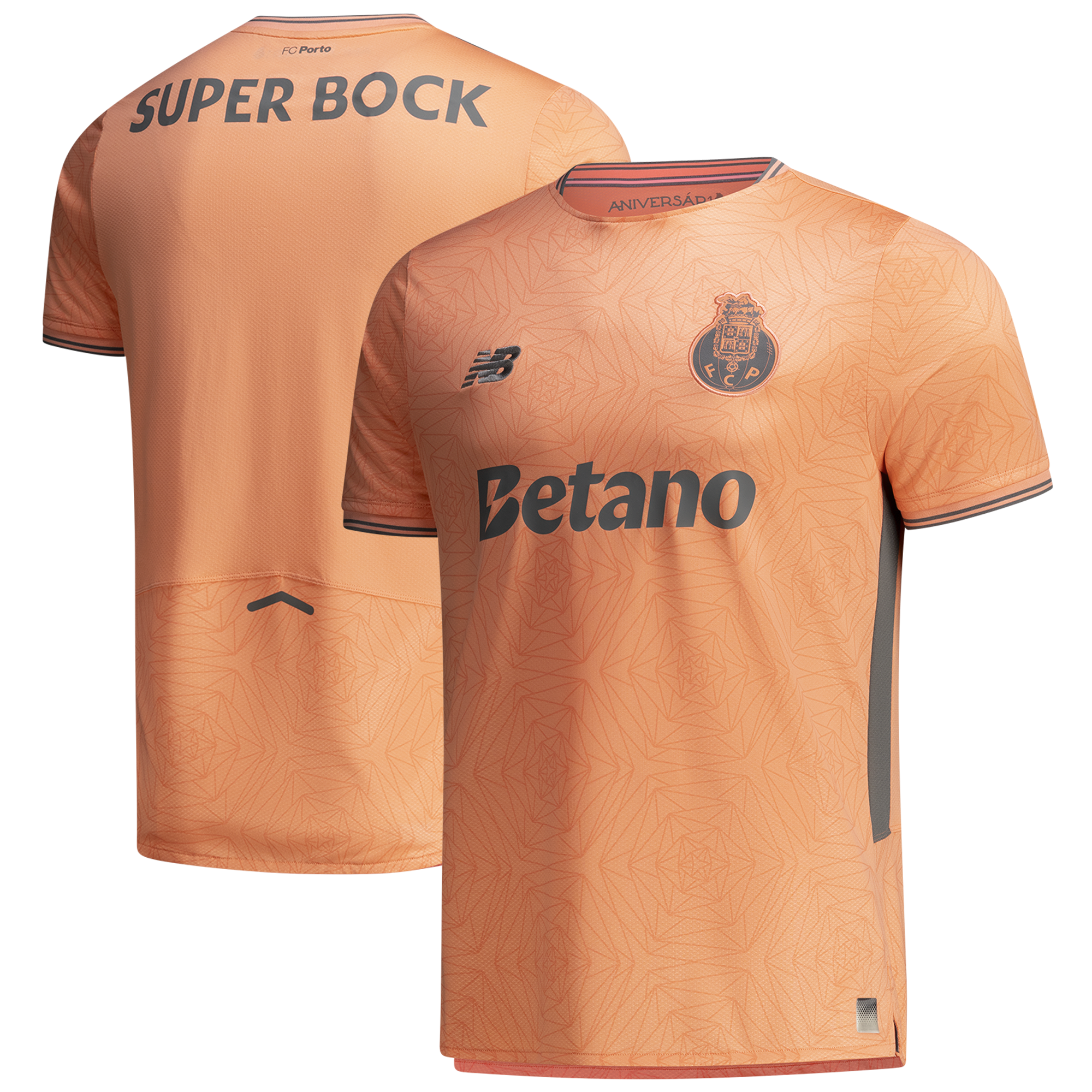 Fc Porto 2025/26 Away Replica Jersey Orange
