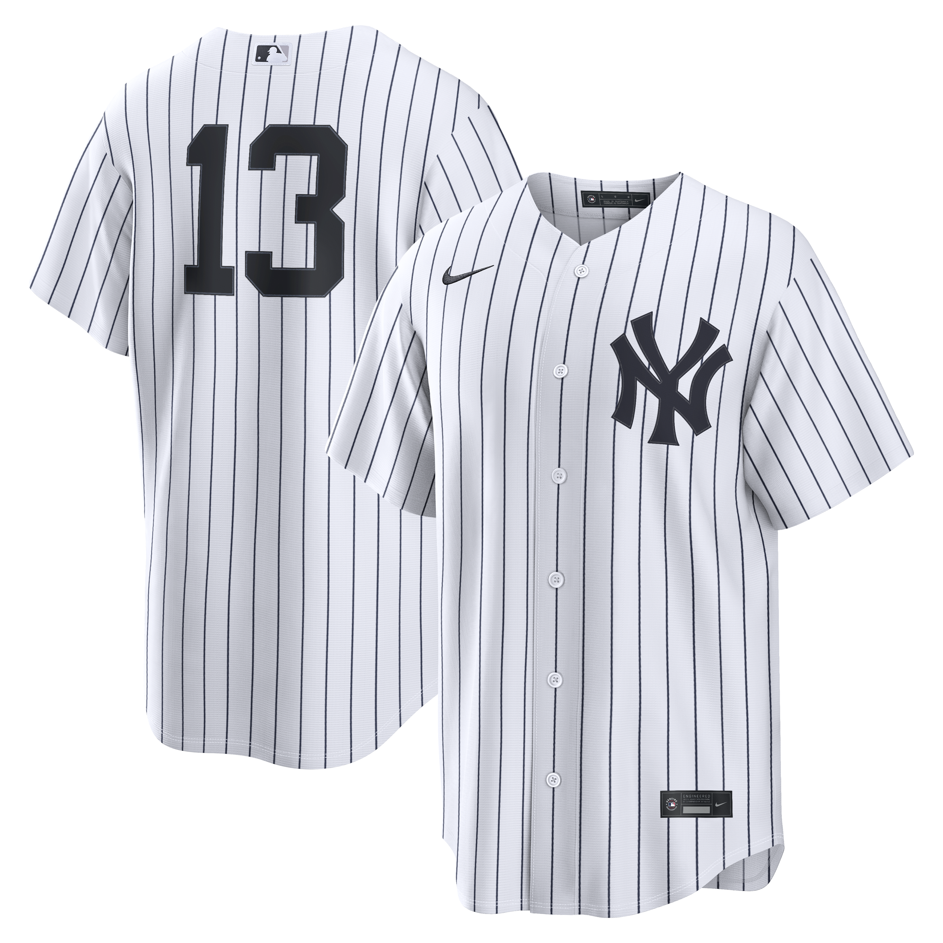 Jazz Chisholm Jr New York Yankees Home Replica Jersey White