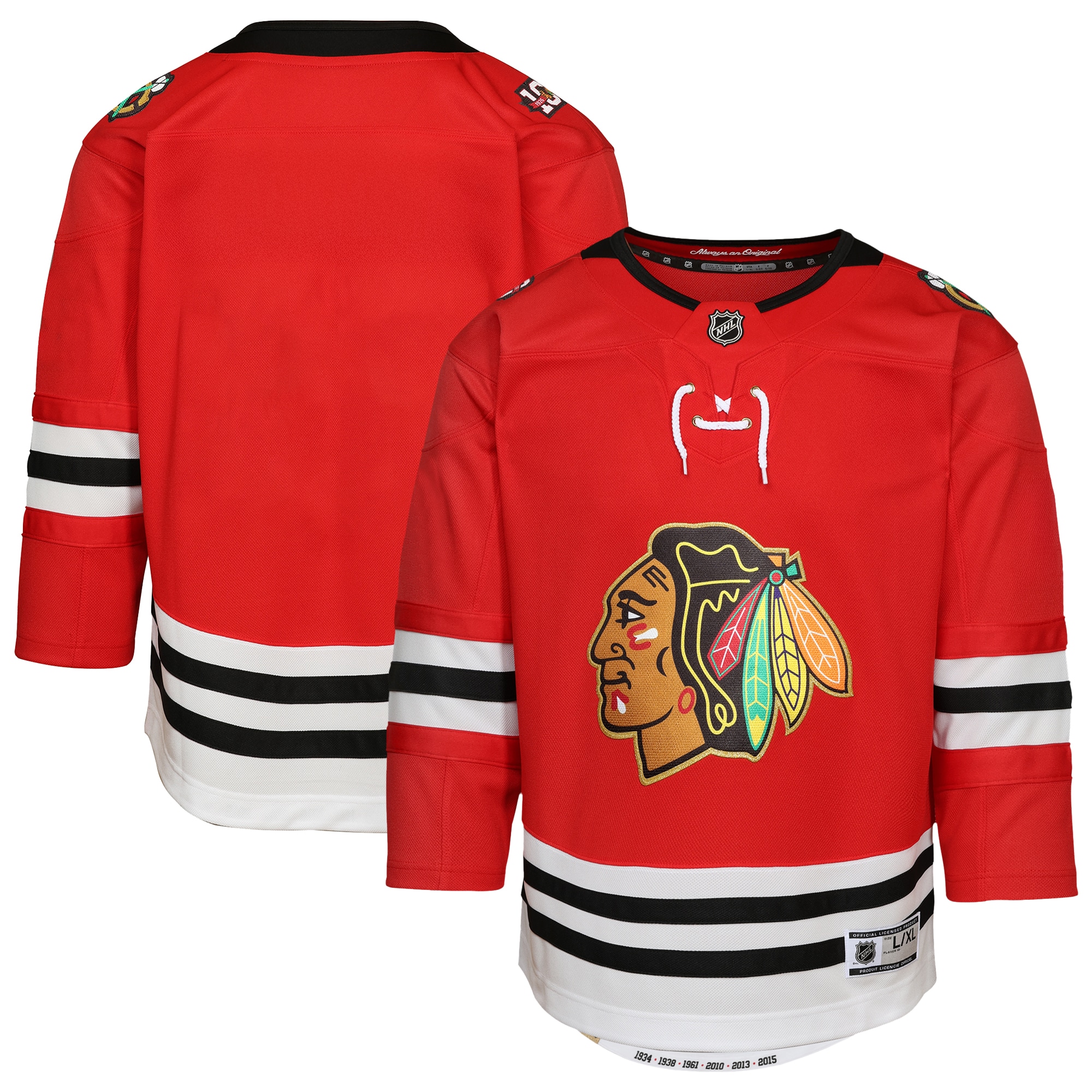 Chicago Blackhawks Centennial Premier Jersey Red Men