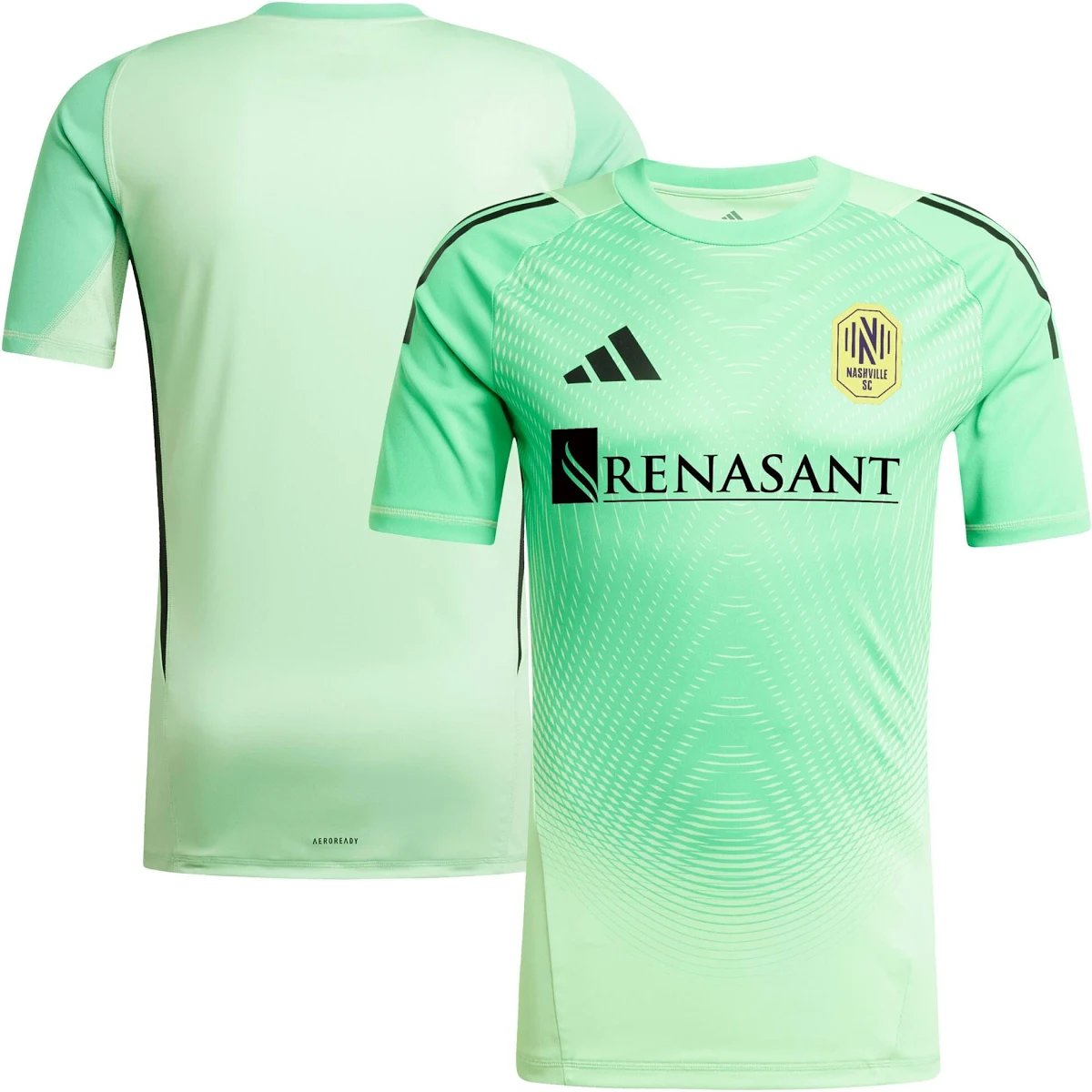 Nashville Sc 2025 Goalkeeper Jersey Green