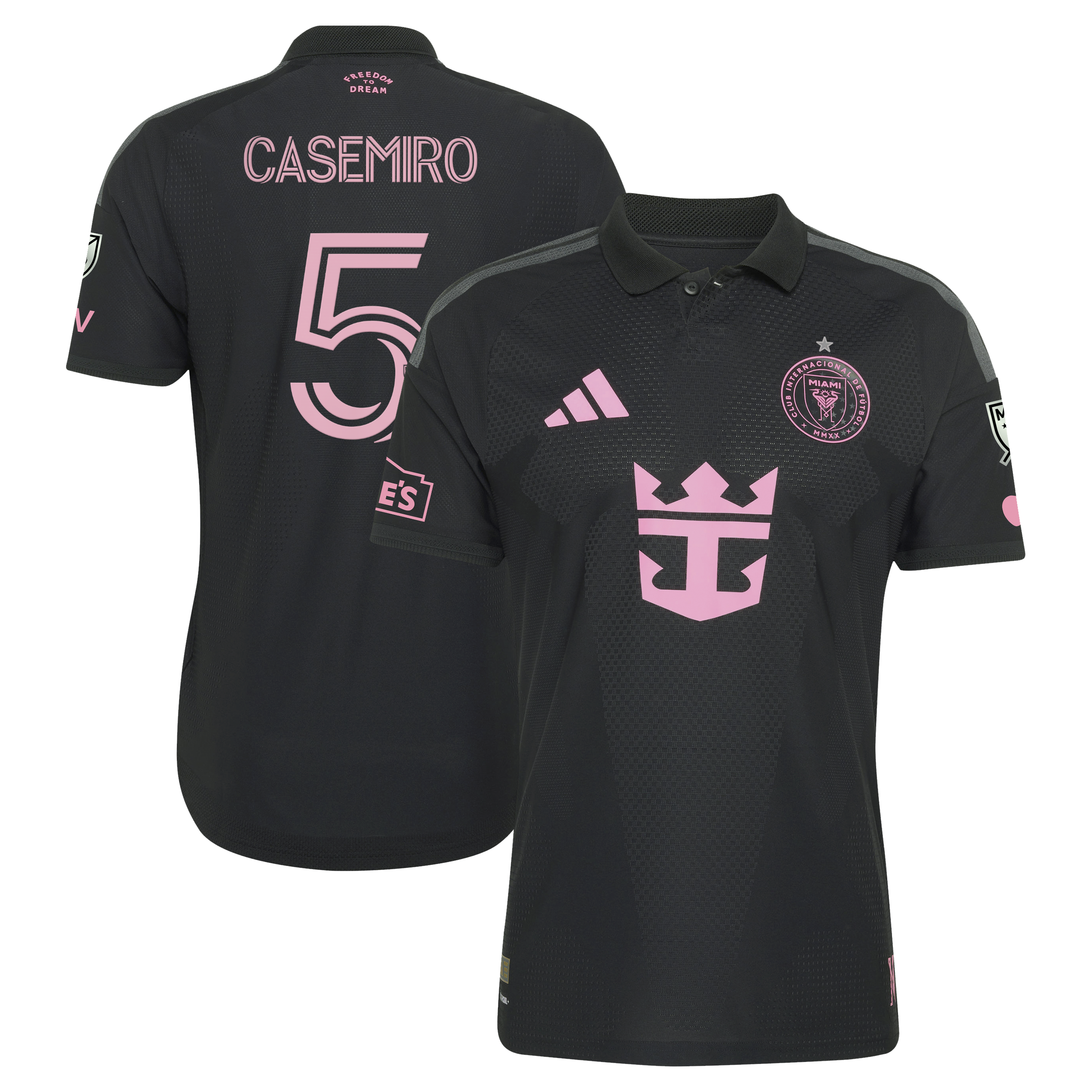 Casemiro Inter Miami Cf 2026 Presagio On Field Jersey Black